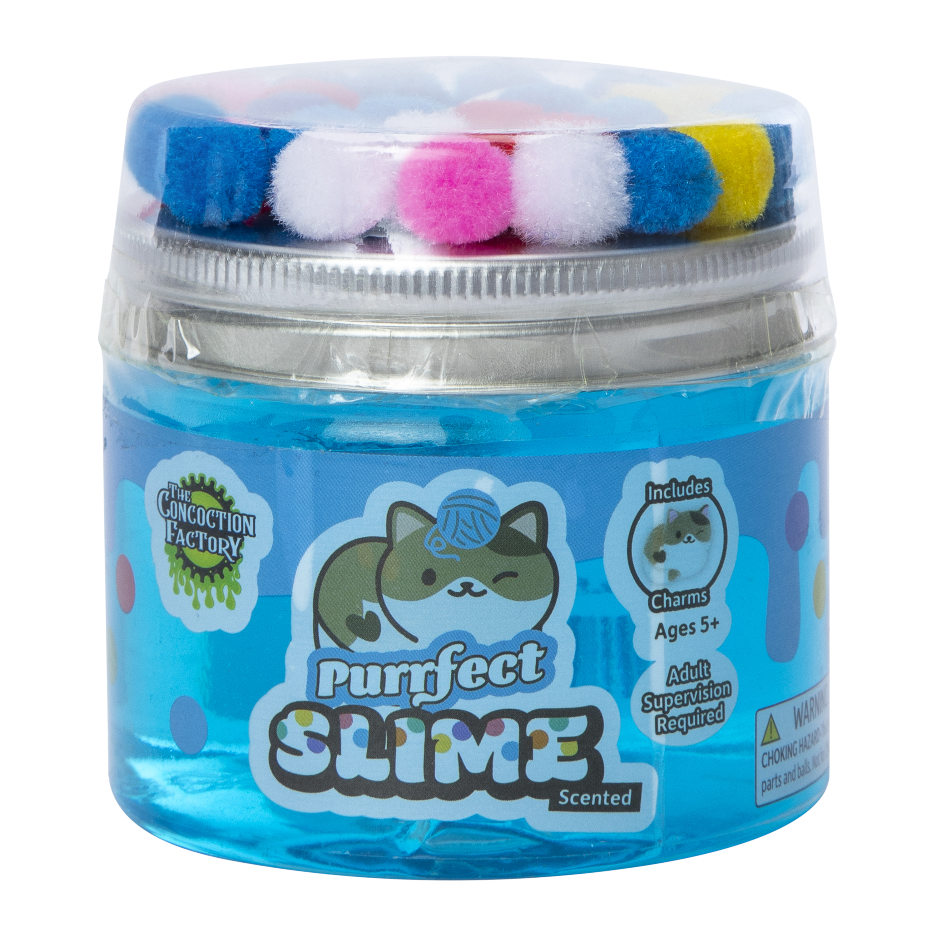 Scented Purrfect Slime With Charms