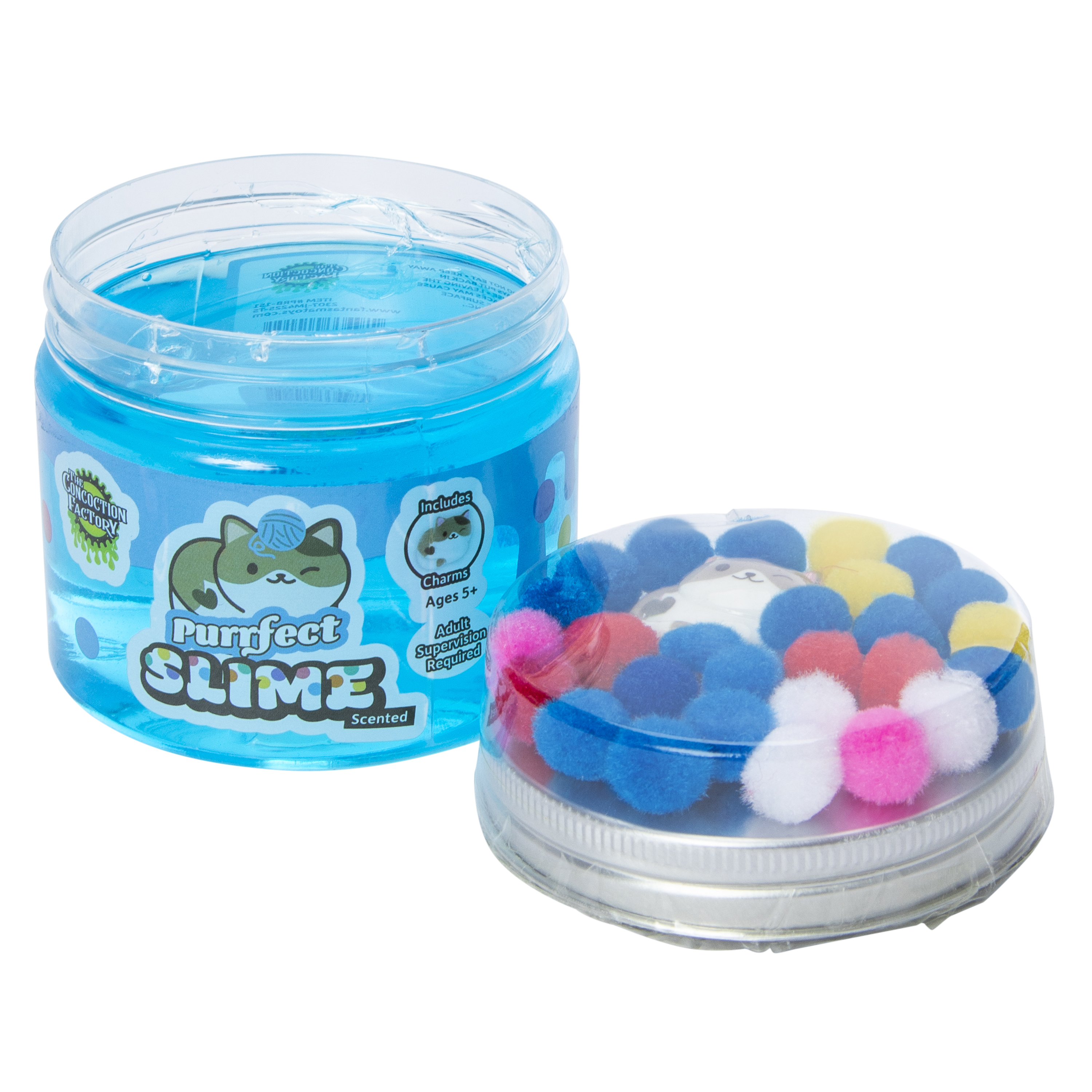 Scented Purrfect Slime With Charms