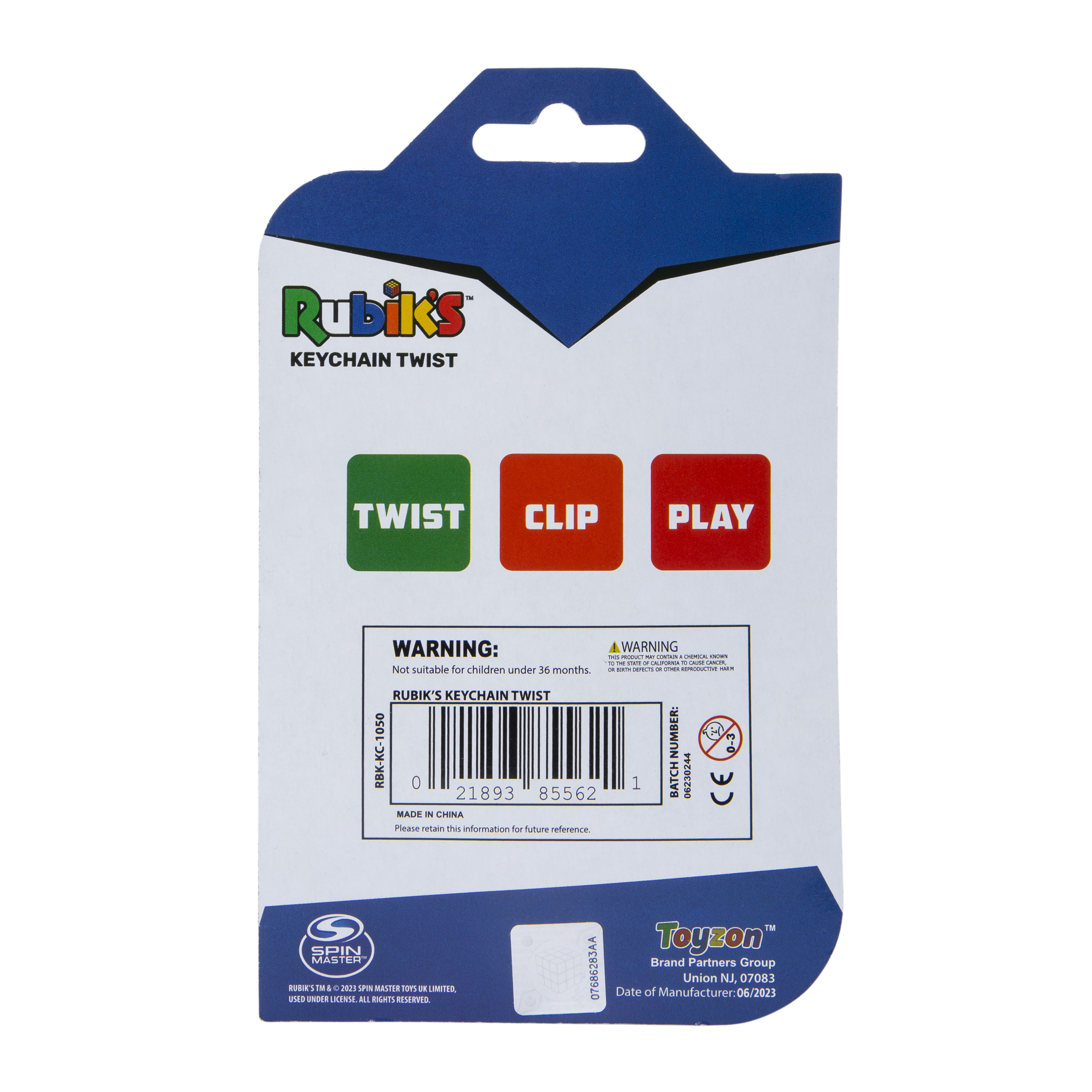 Rubik’S™ Keychain Twist