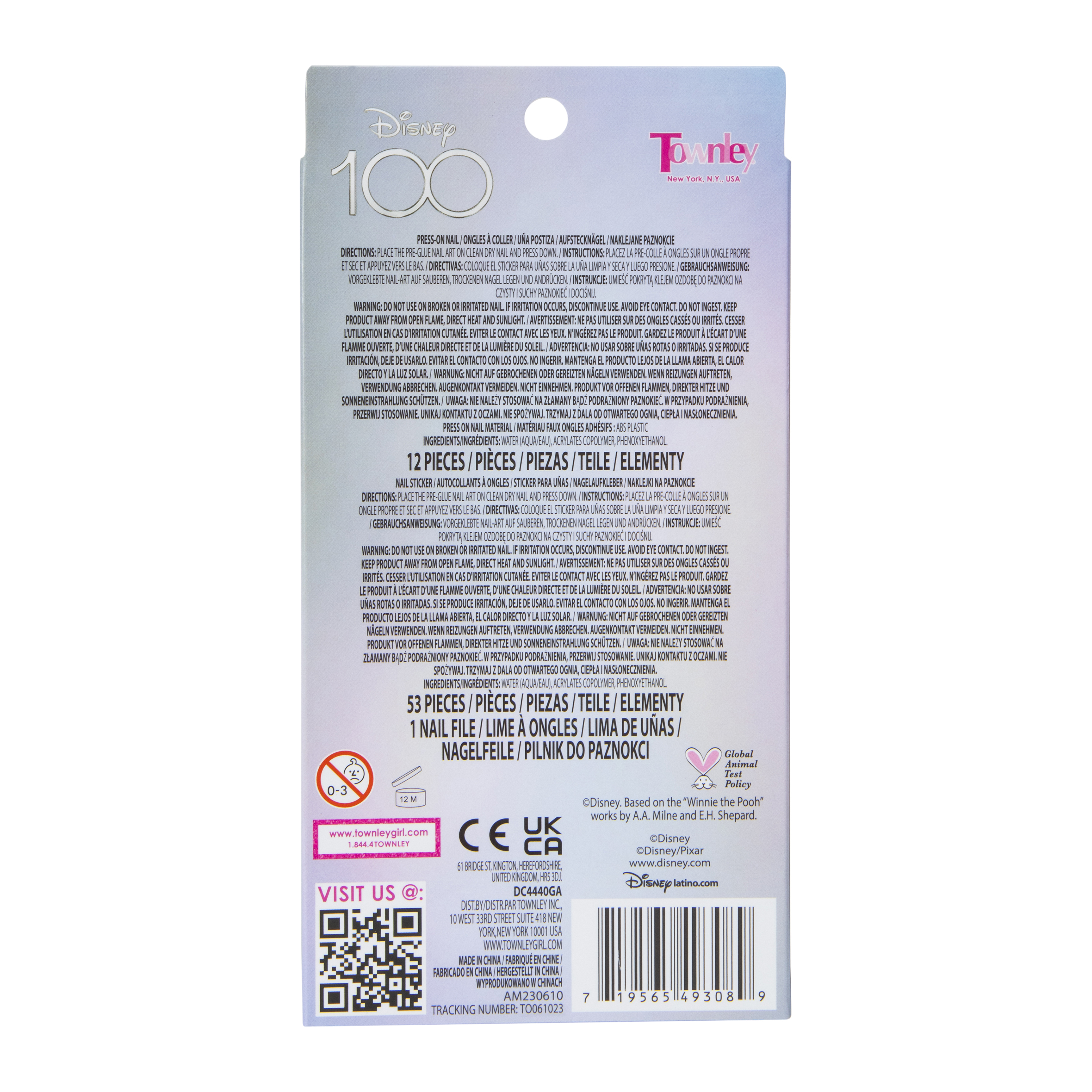 Disney 100 Nail Art Set