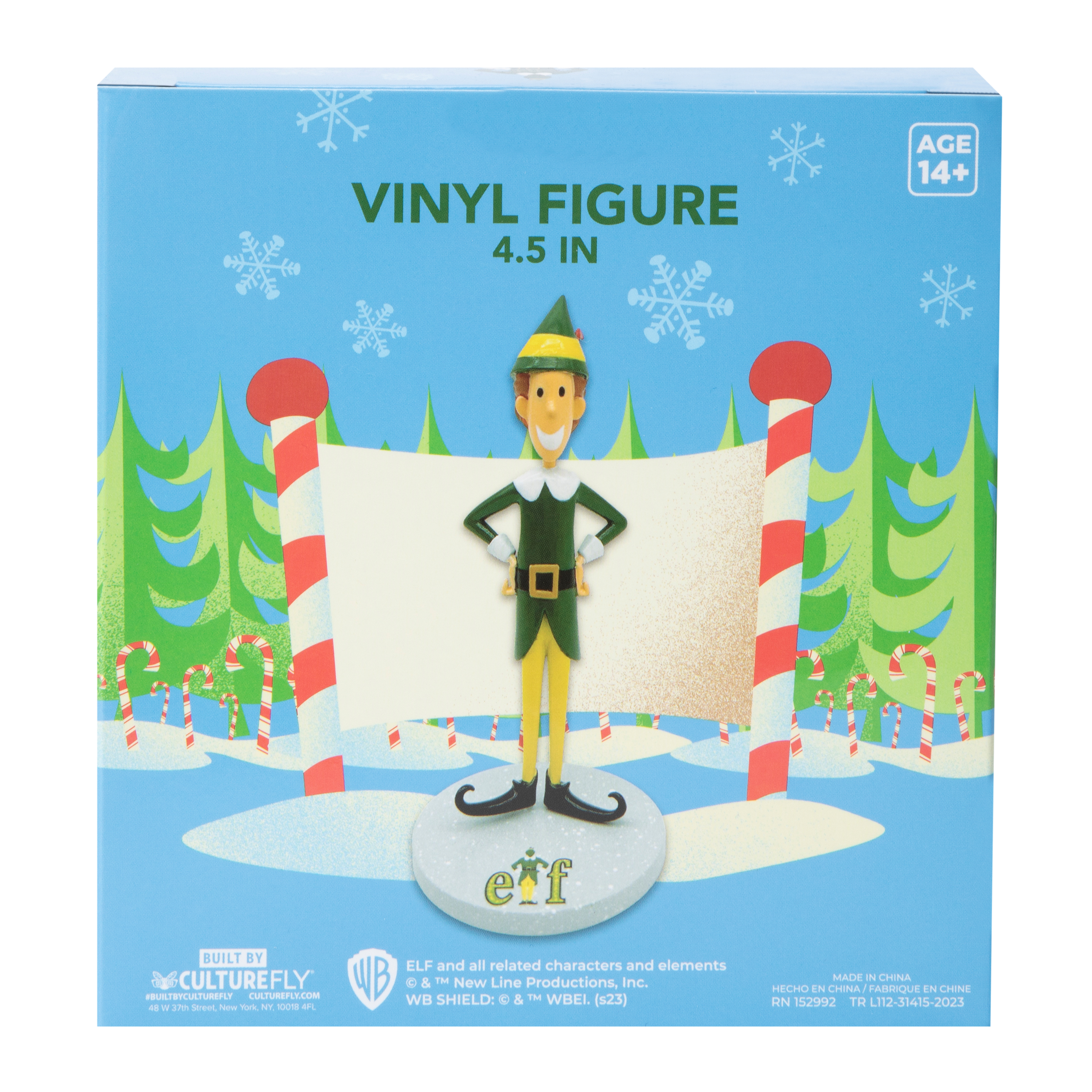 Buddy The Elf Vinyl Figure 4.5in