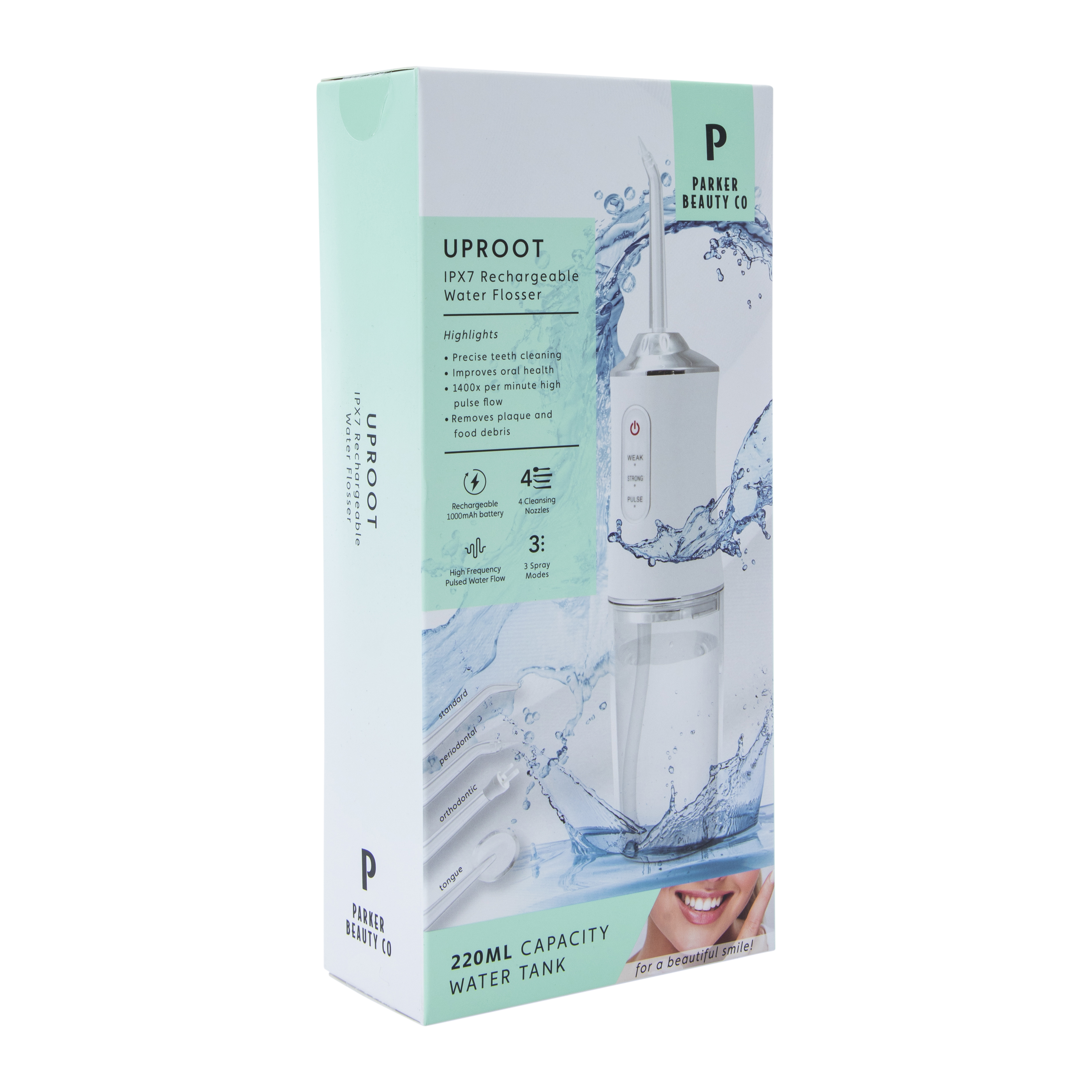 Uproot IPx7 Rechargeable Water Flosser