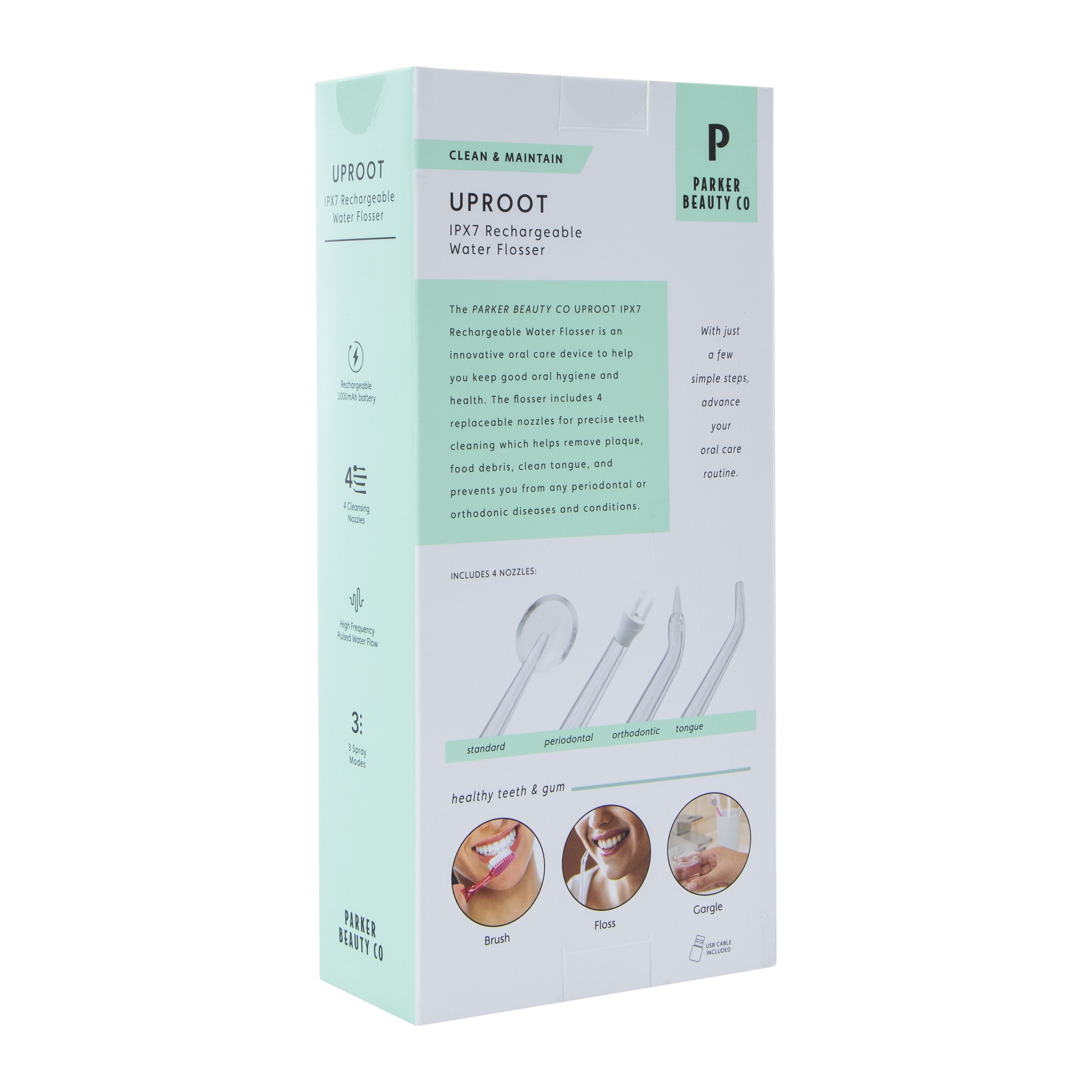 Uproot IPx7 Rechargeable Water Flosser