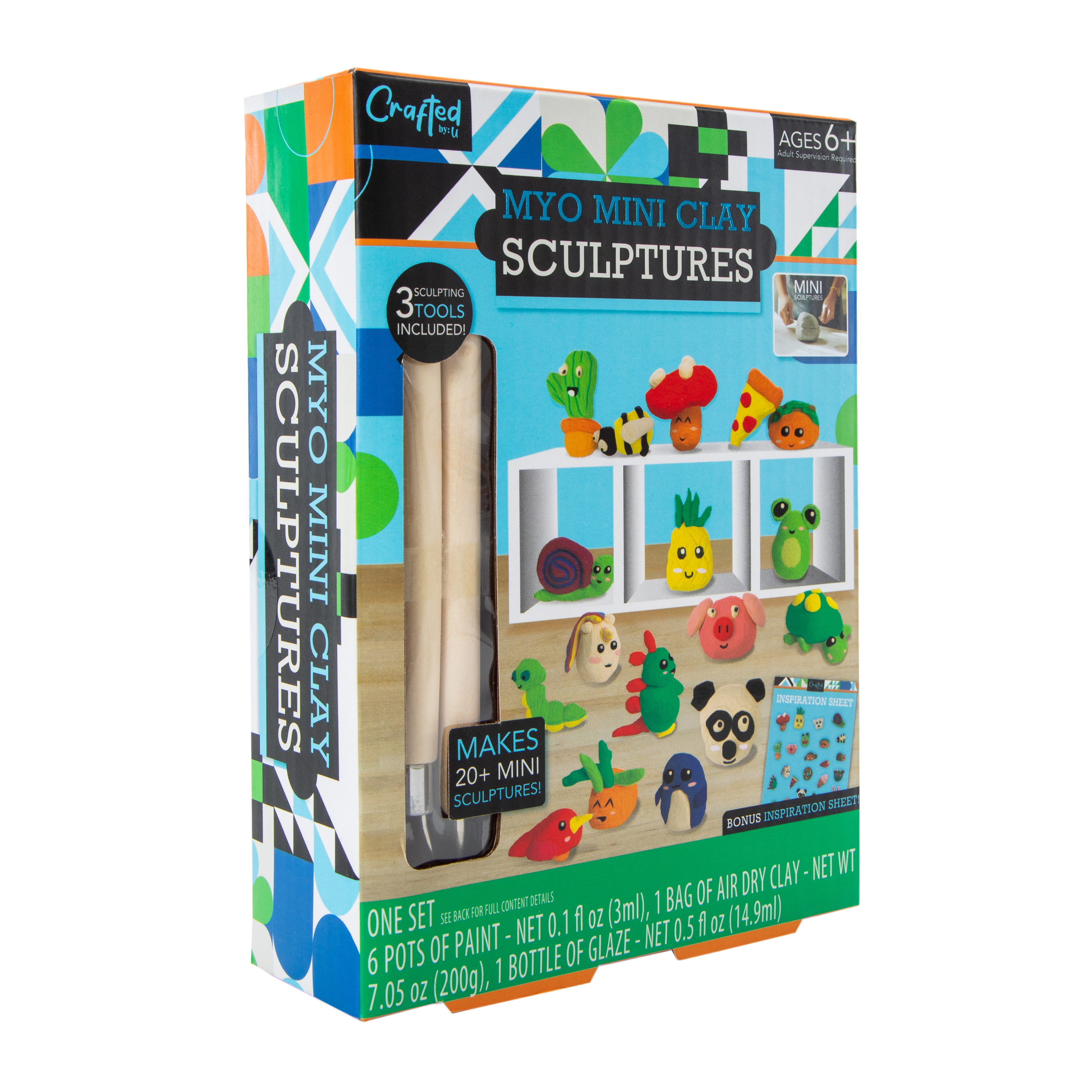Crafted By U™ Myo Mini Clay Sculptures Kit