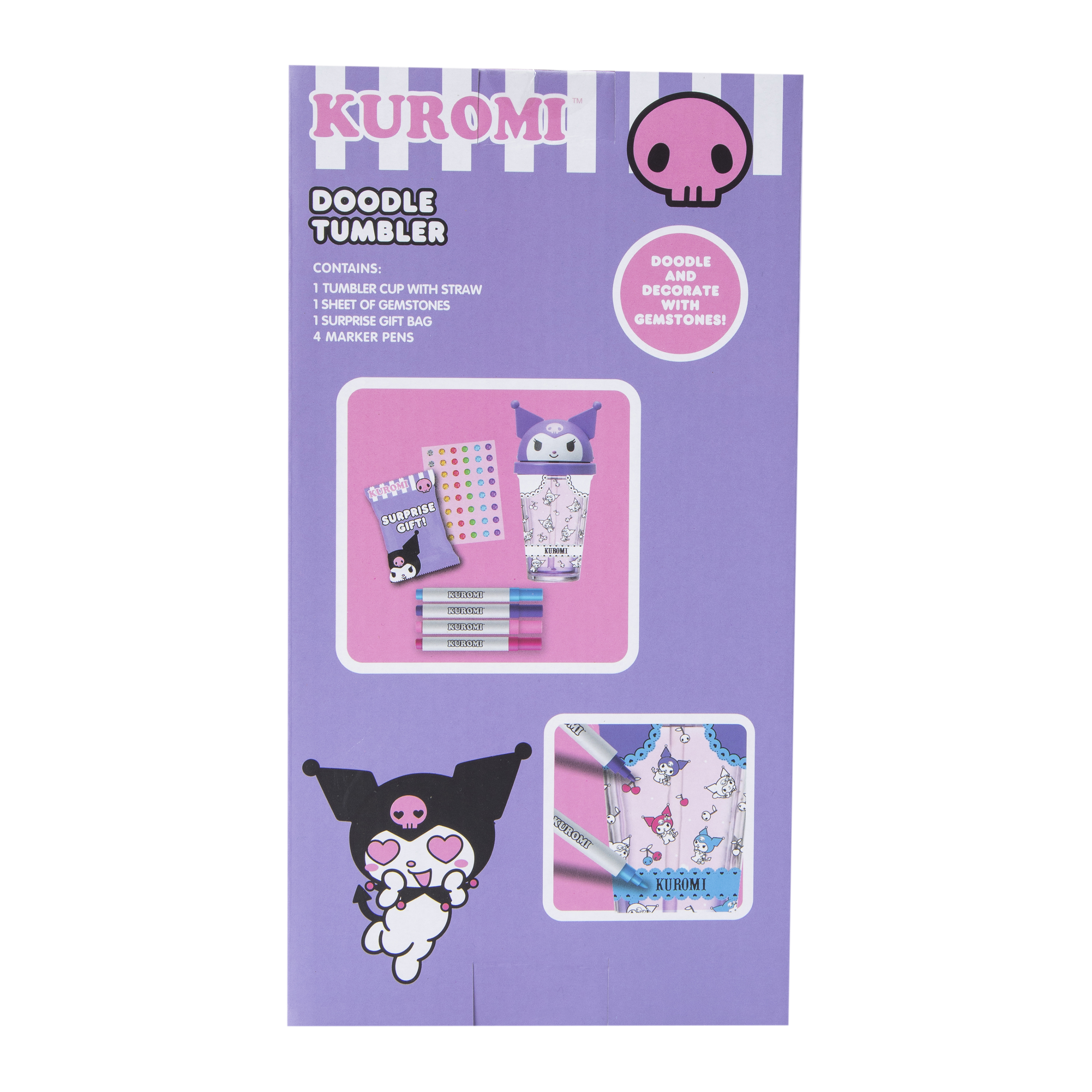Kuromi™ Doodle Tumbler