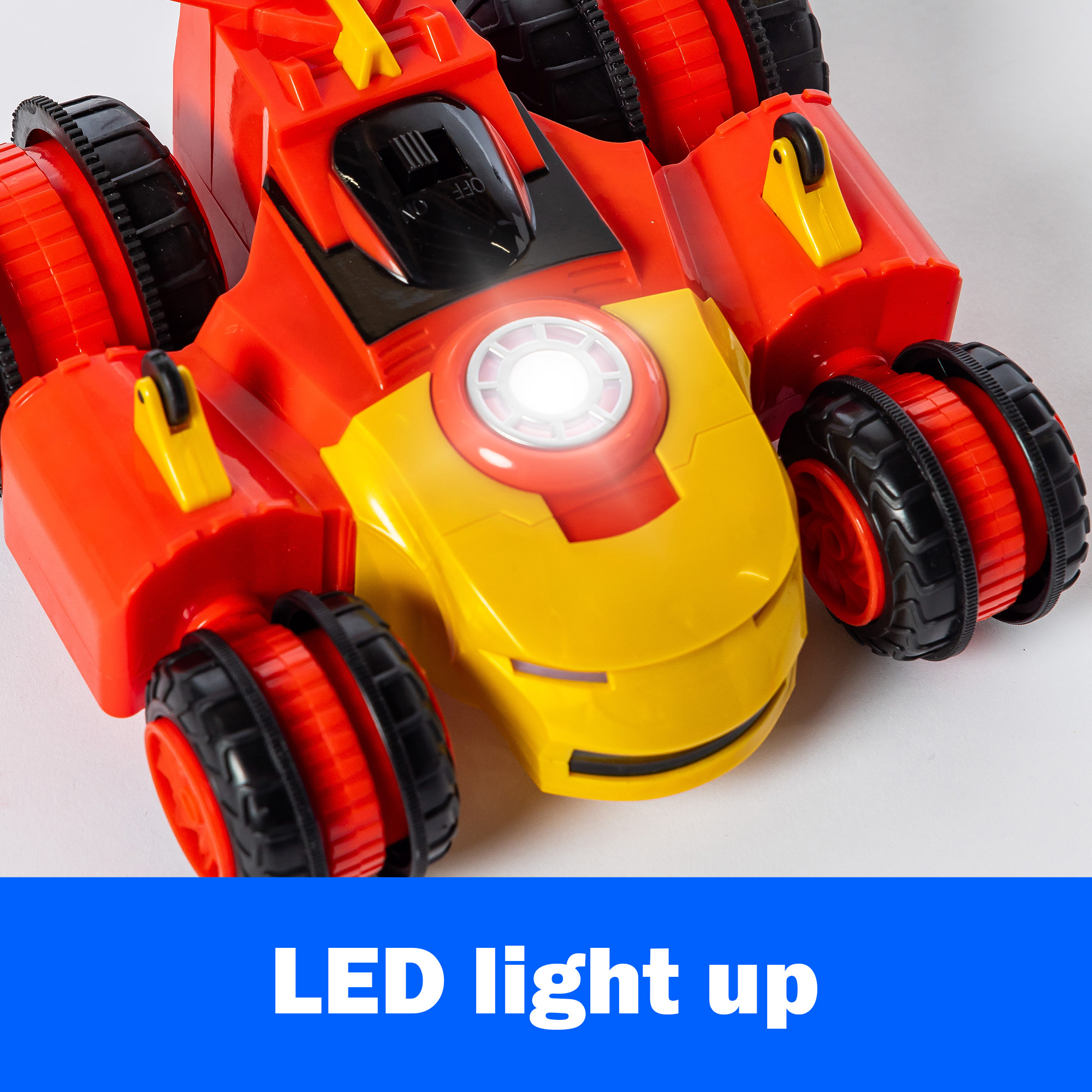 Marvel Avengers Rc Iron Man Stunt Car