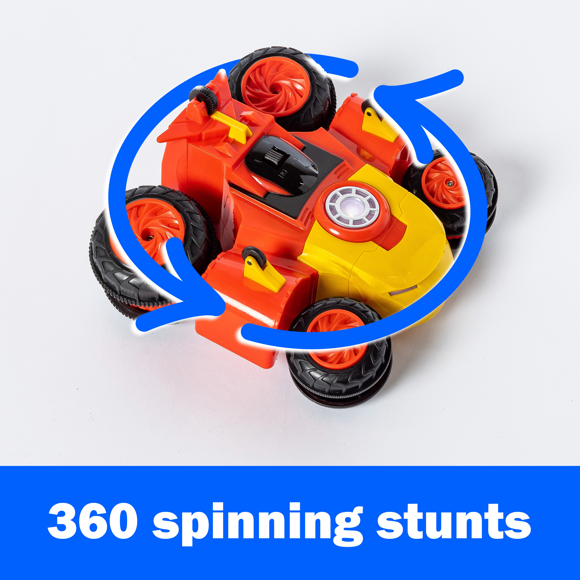 Marvel Avengers Rc Iron Man Stunt Car