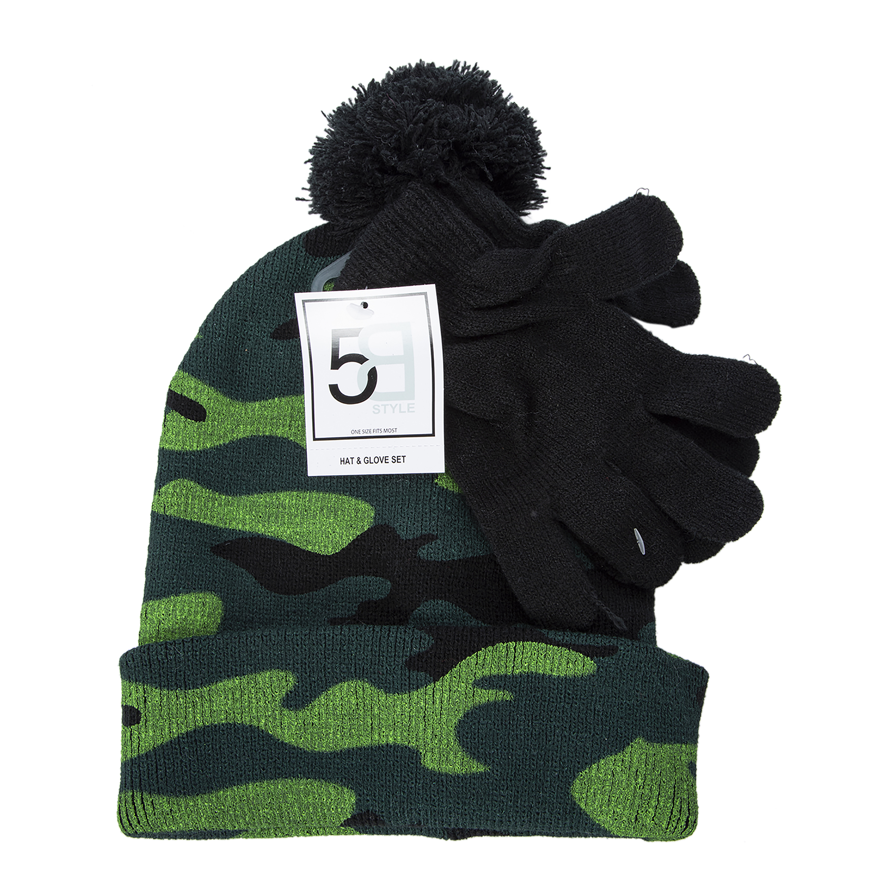 Kid's Winter Hat & Glove Set