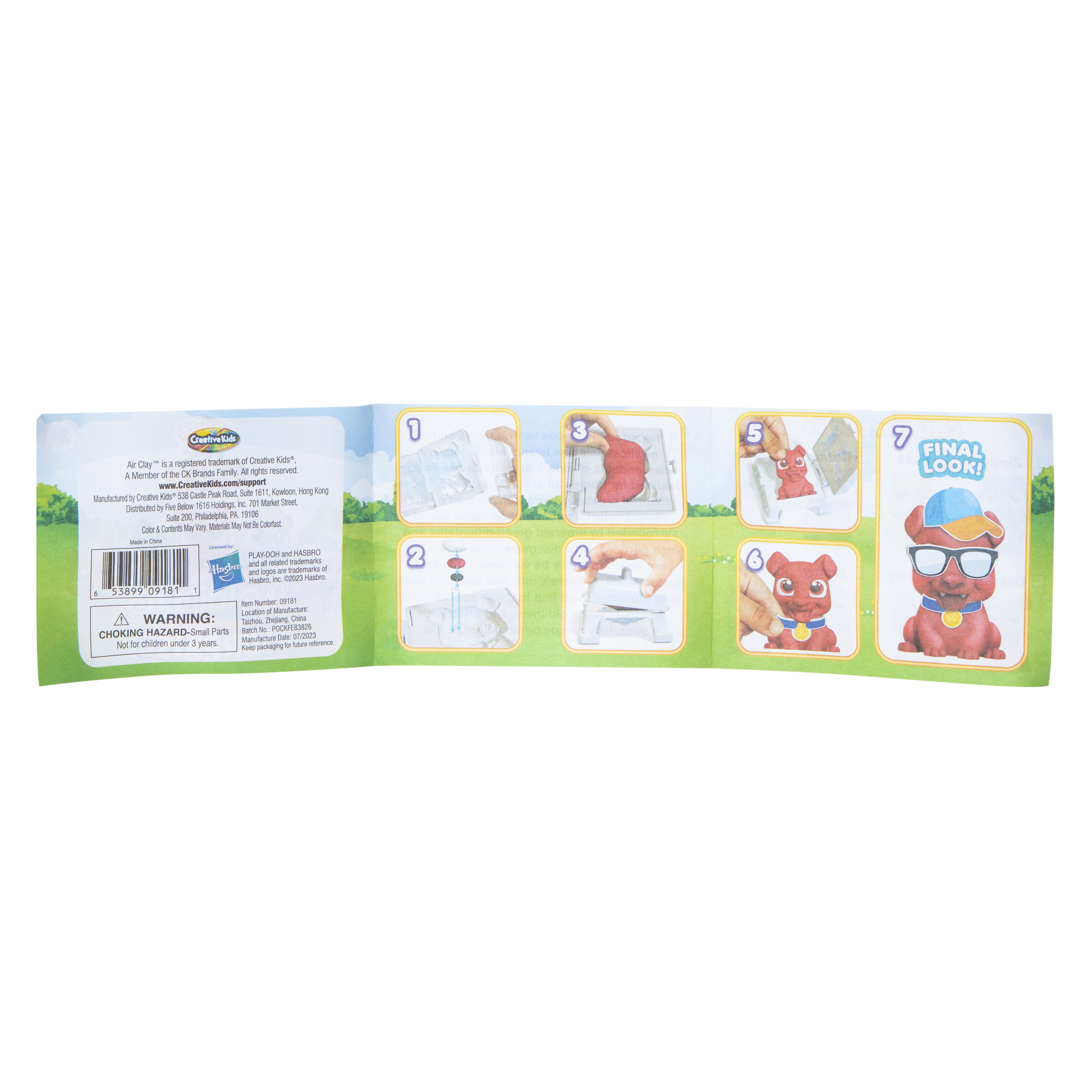 Play-Doh® Air Clay™ Moldimals Surprise™ 9-Piece Set