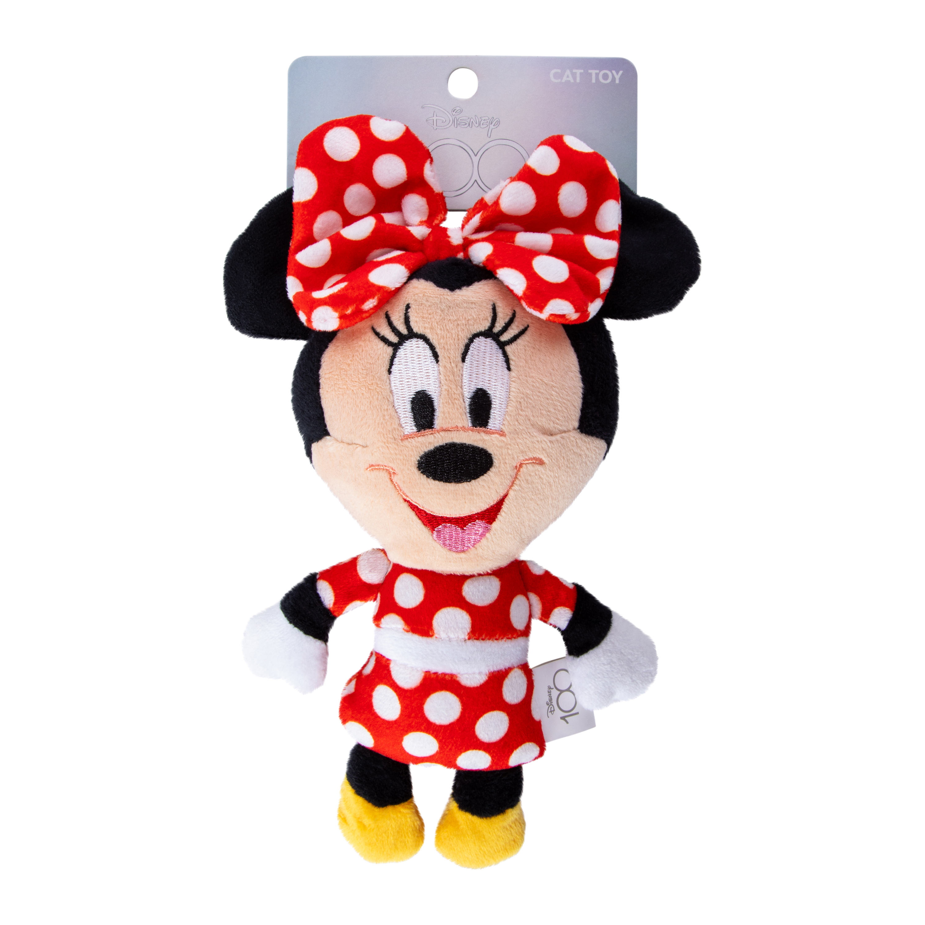 Disney 100 Minnie Mouse Plush Dog Toy 9in