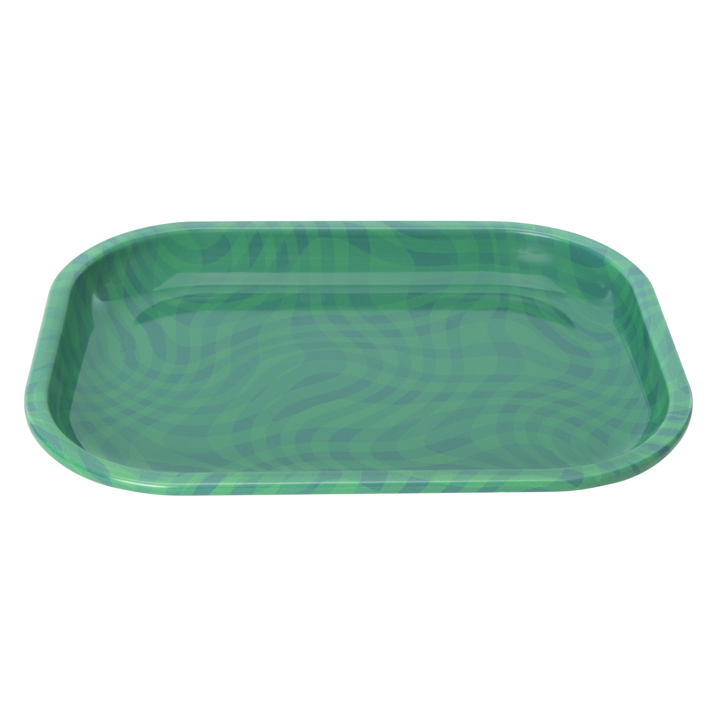Wavy Pattern Decorative Tray 5.9in