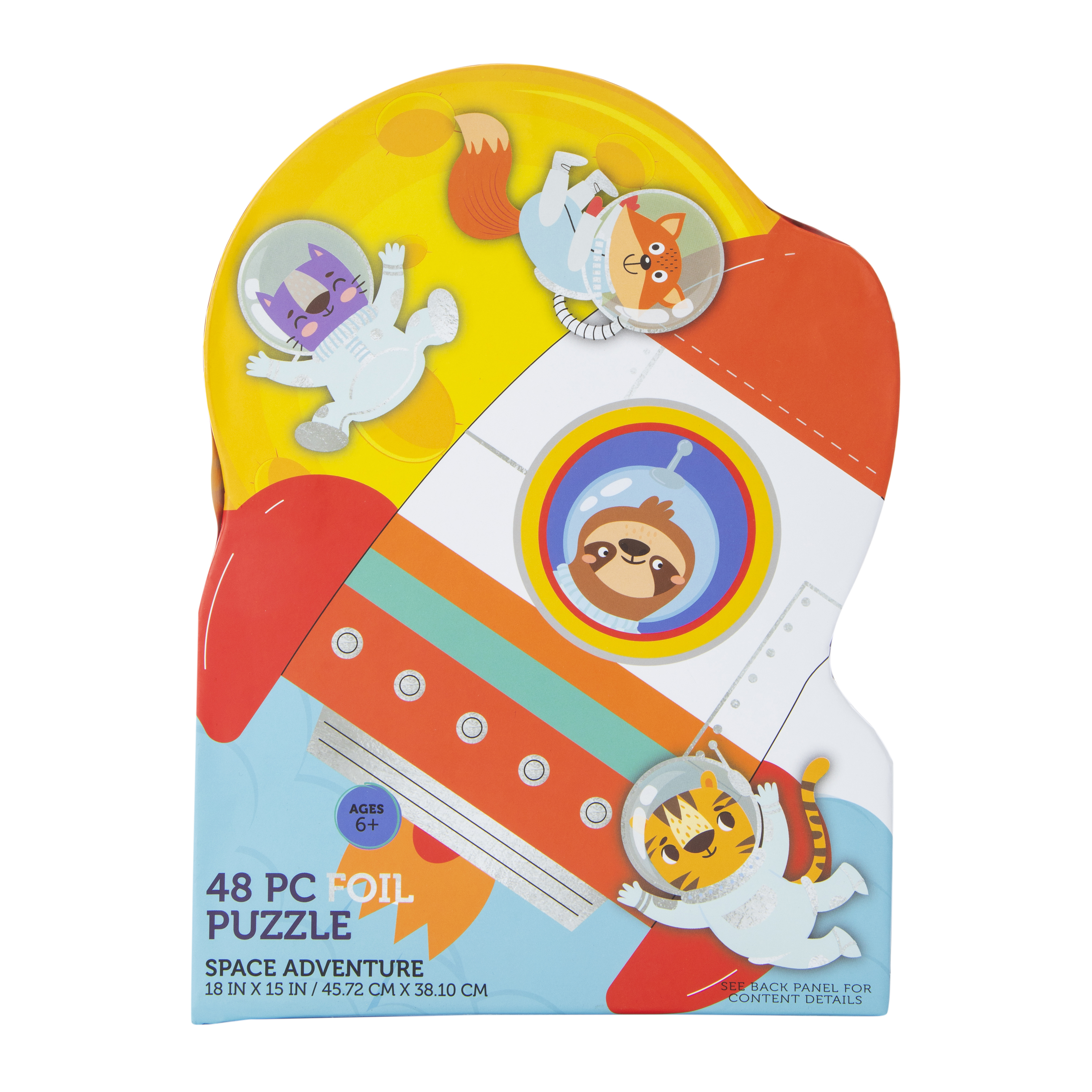 Space Adventure 48-Piece Foil Puzzle