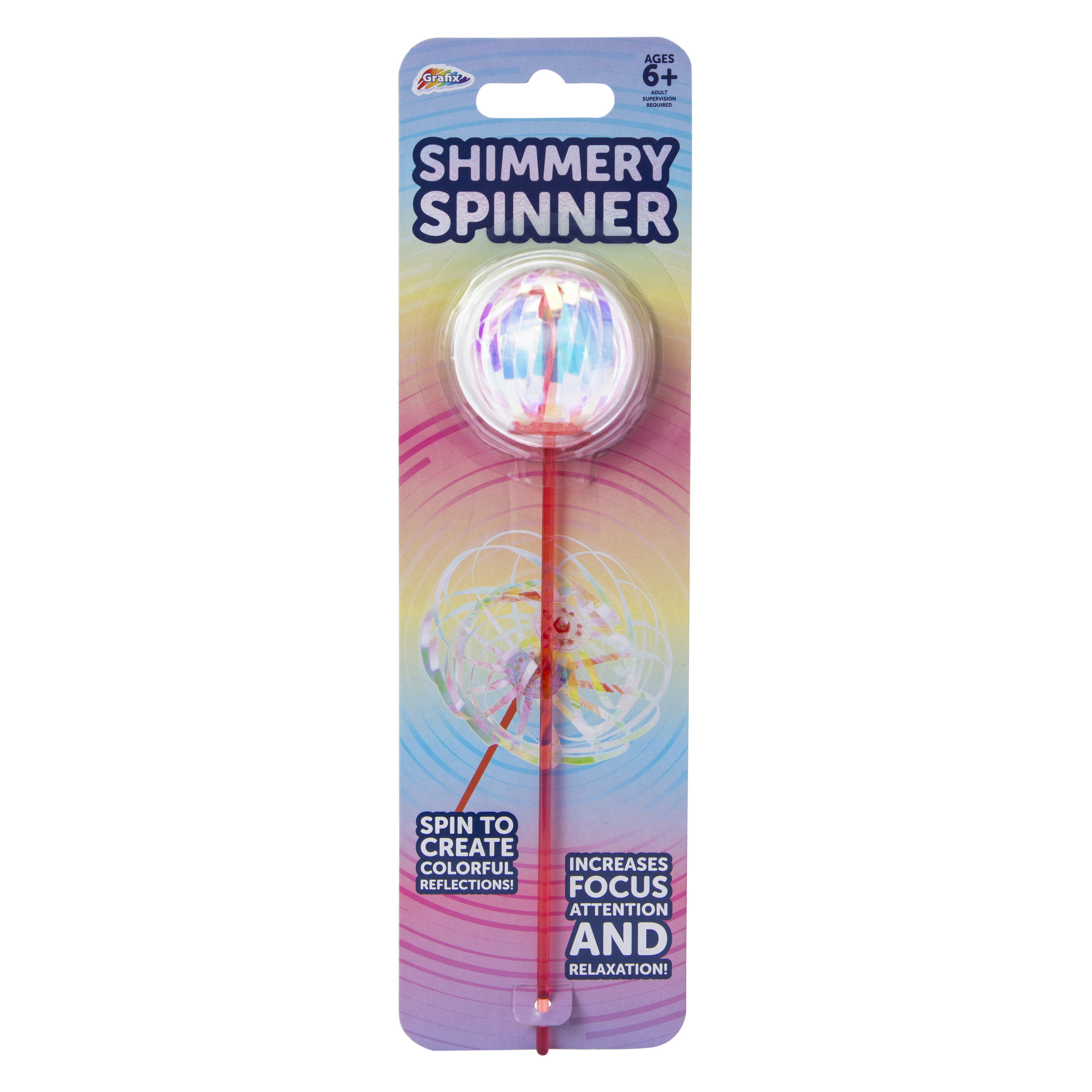 Shimmery Spinner Fidget Toy