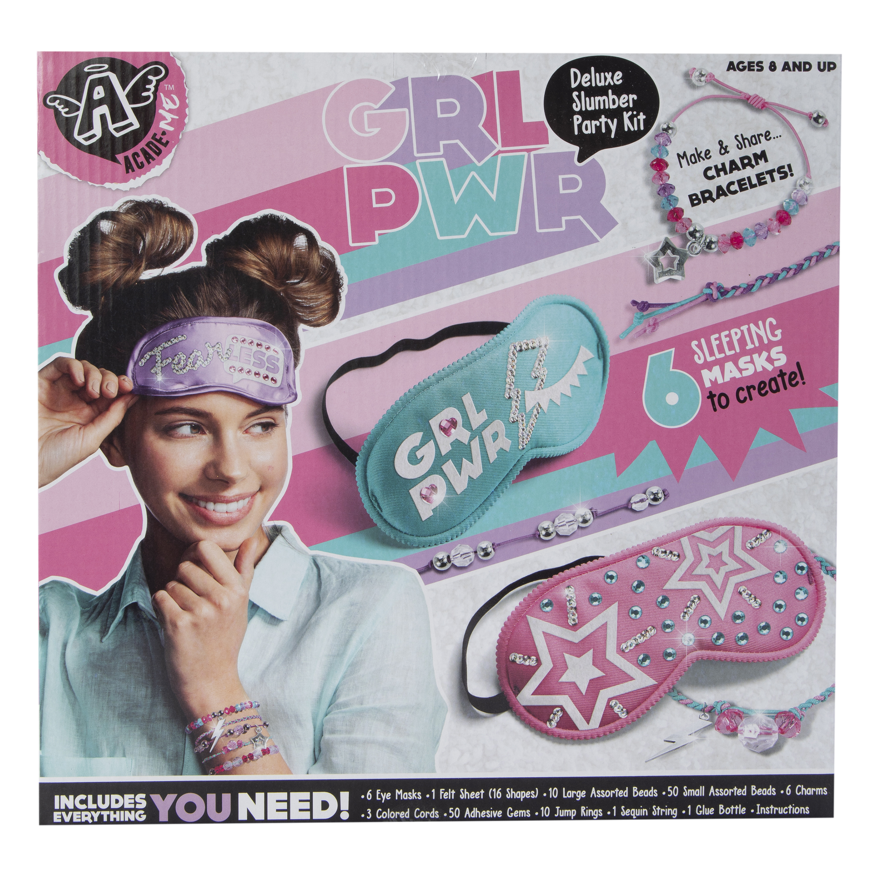 Girl Power Deluxe Slumber Party Kit