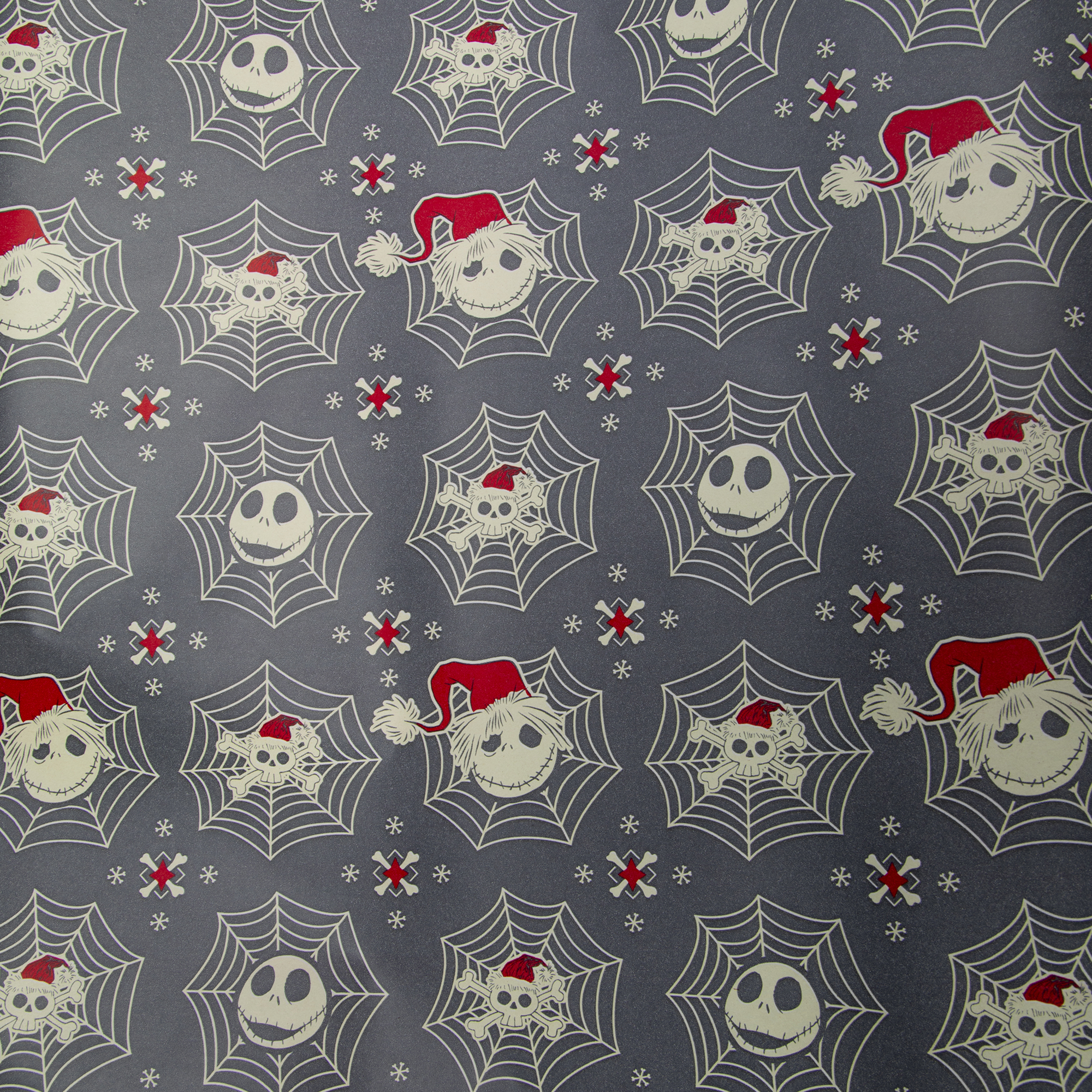 Disney Tim Burton's The Nightmare Before Christmas Wrapping Paper 50 Sq.ft