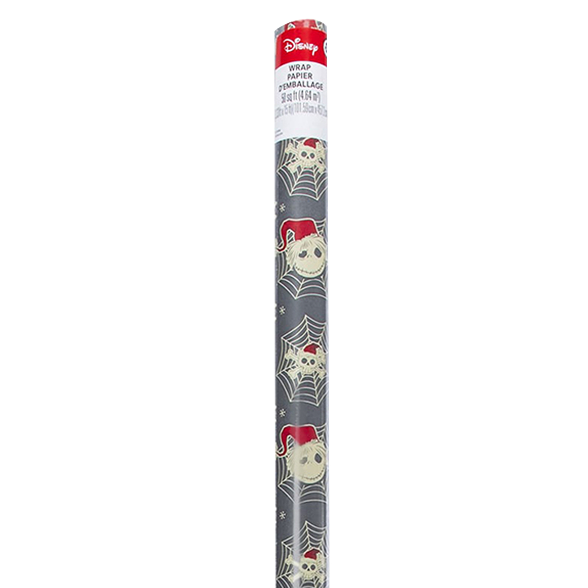 Disney Tim Burton's The Nightmare Before Christmas Wrapping Paper 50 Sq.ft