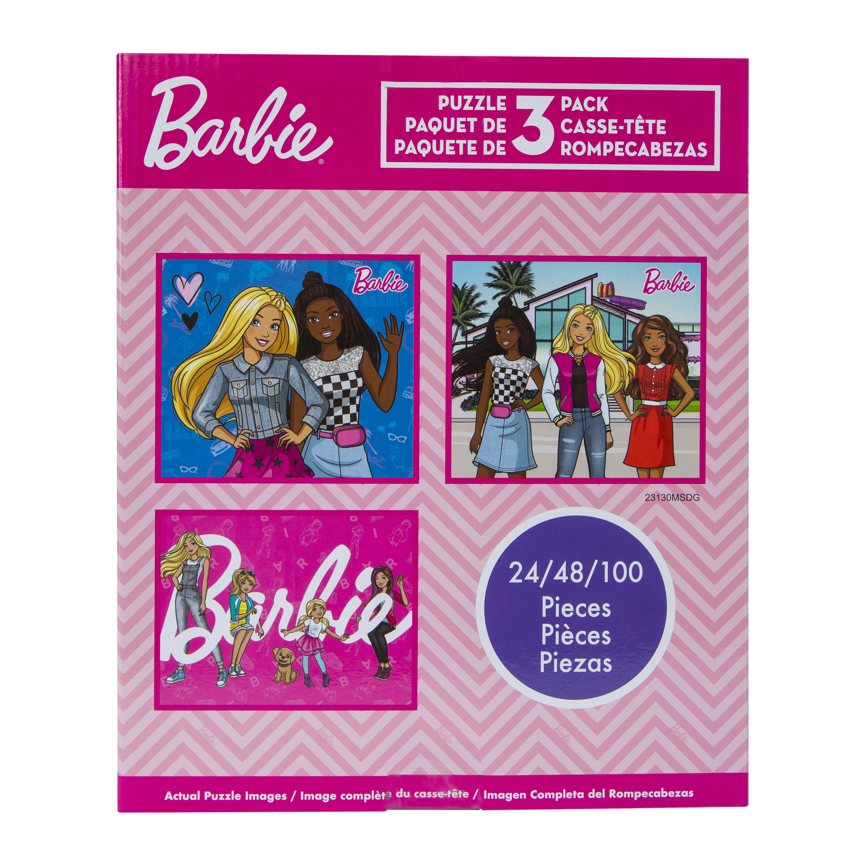 Barbie® Puzzles 3-Count