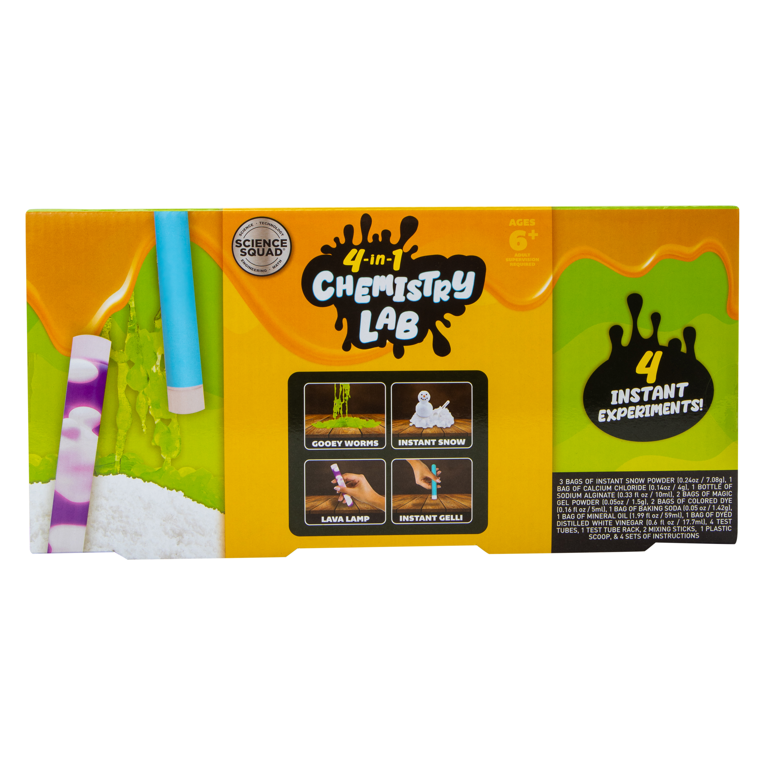 Unbelievable Science 4-in-1 Chemistry Lab Kit