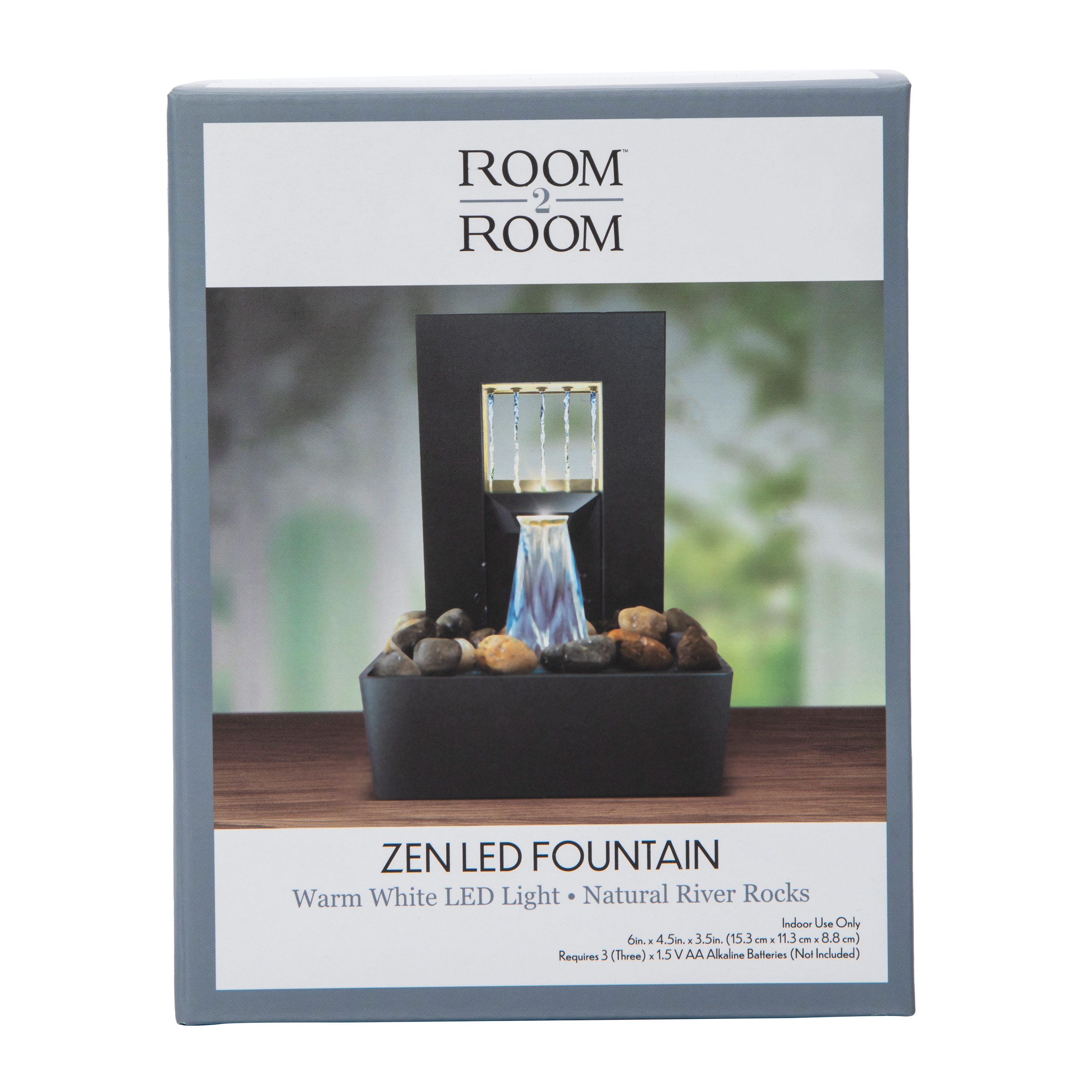 Zen LED Fountain 6in X 4.5in