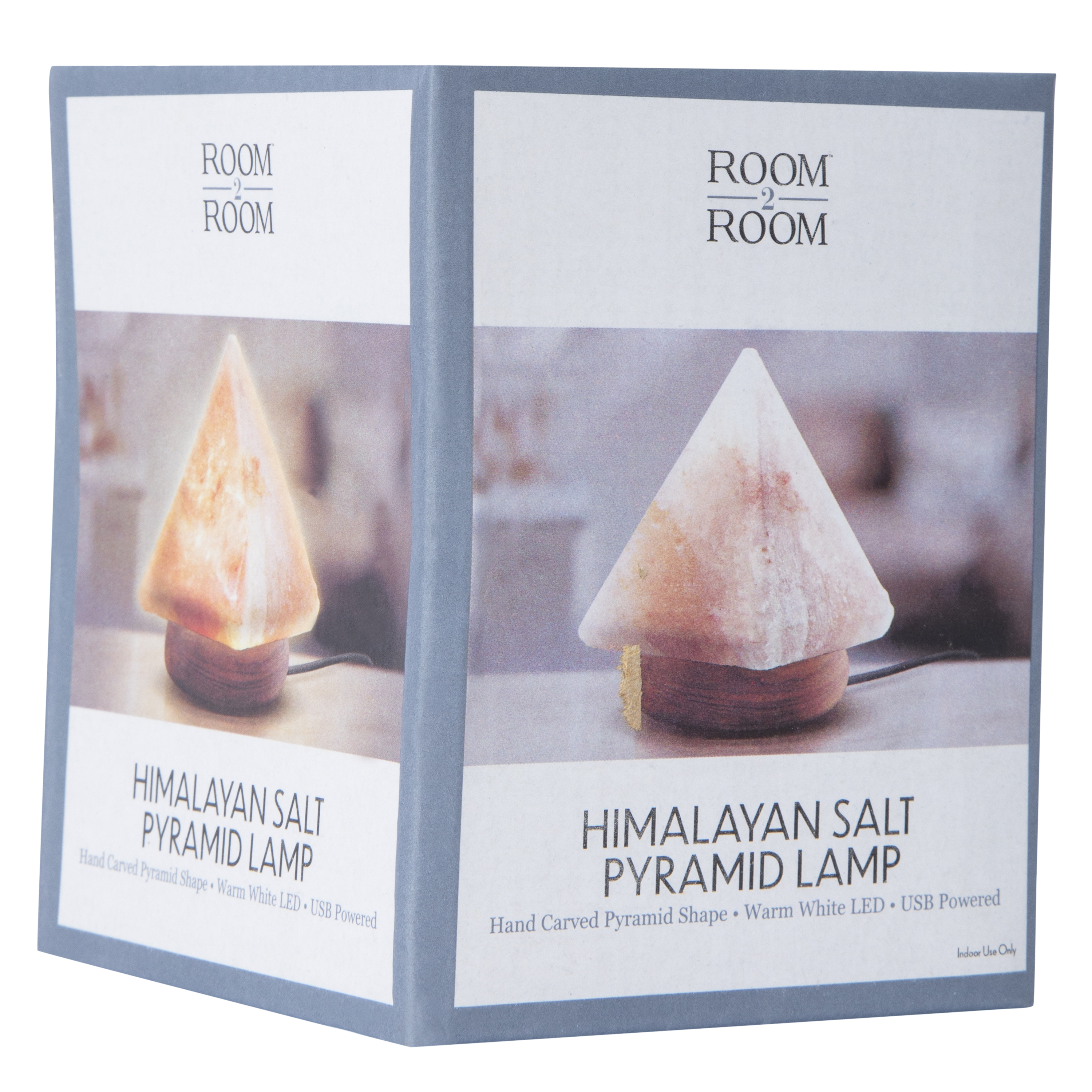 Himalayan Salt Pyramid Lamp