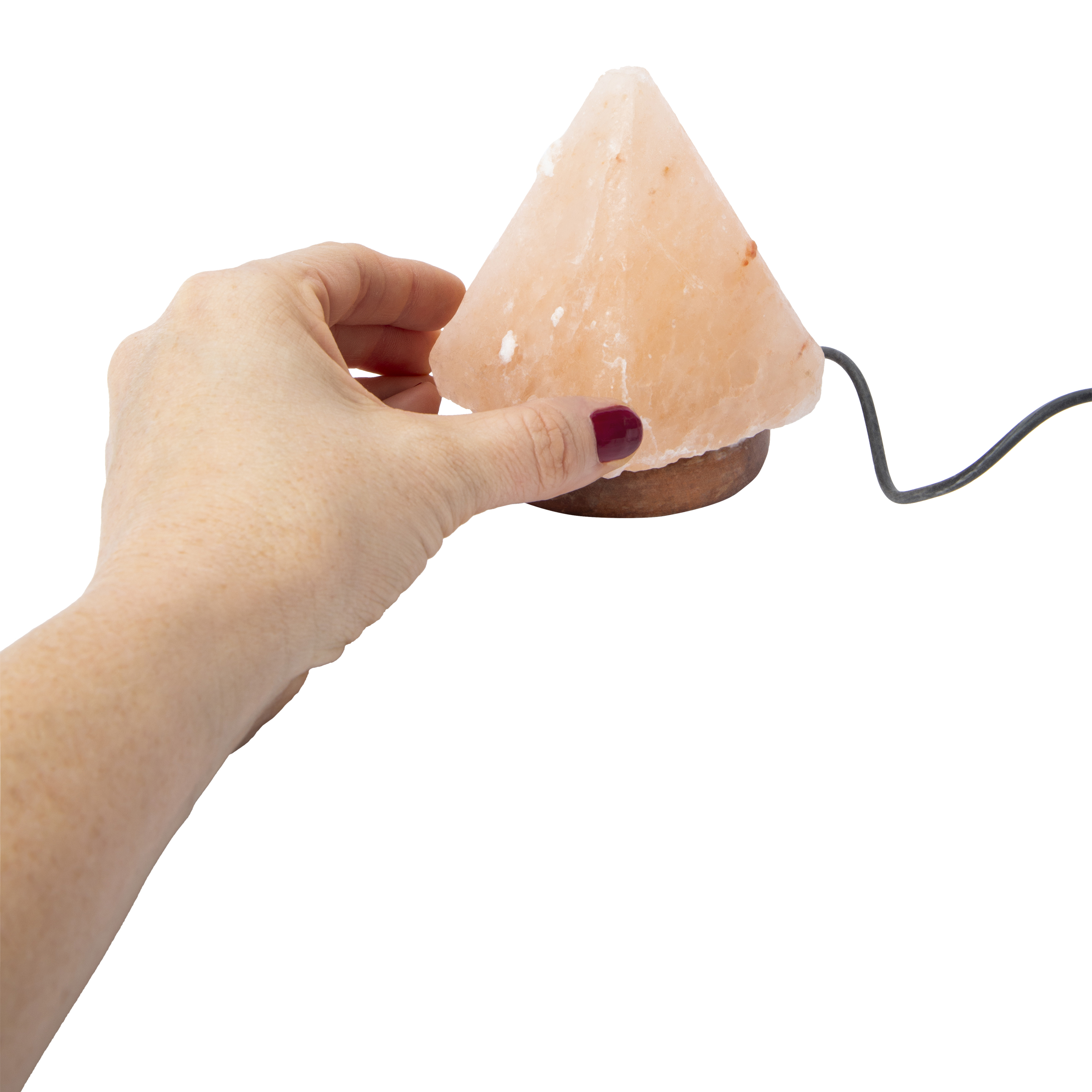 Himalayan Salt Pyramid Lamp