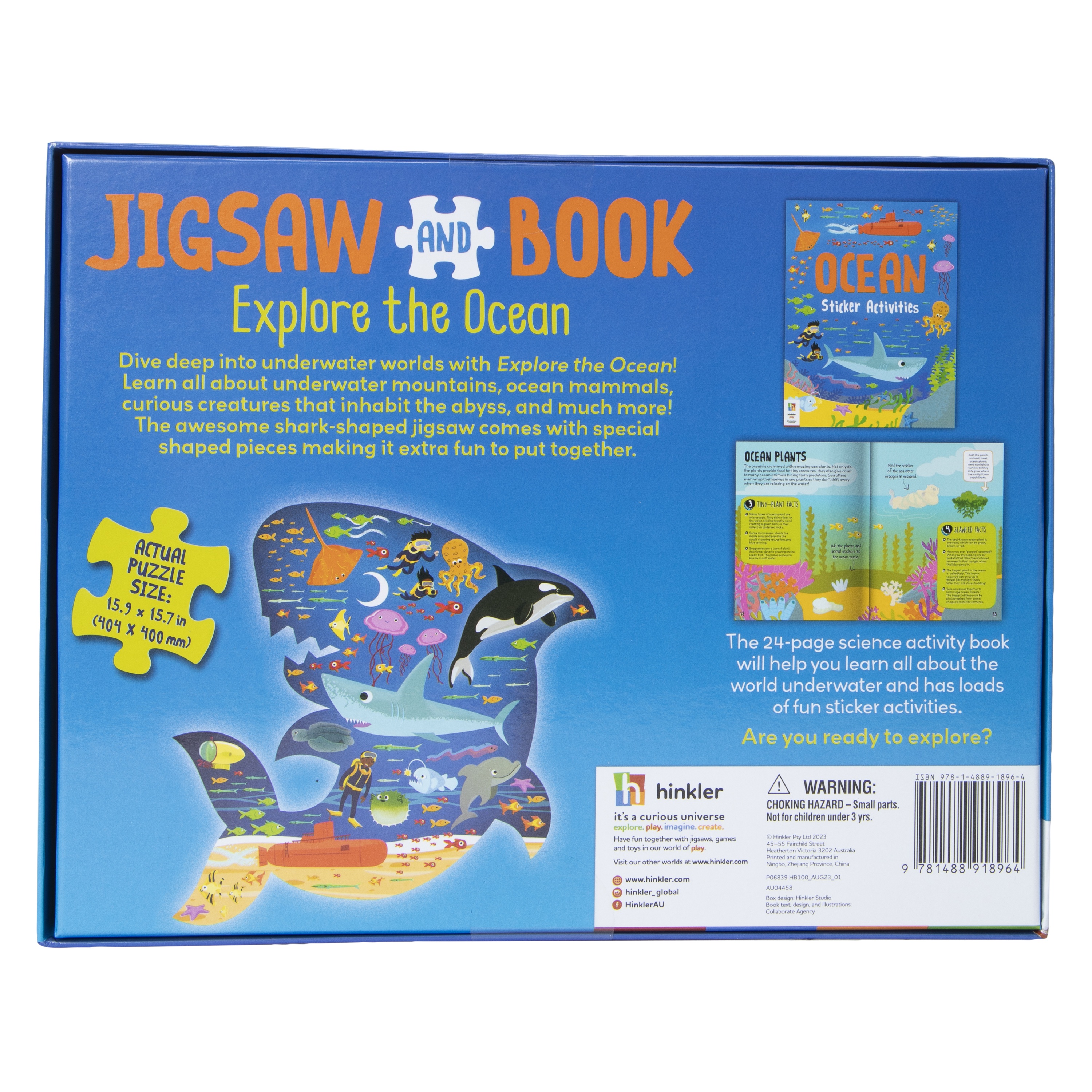 150-Piece Jigsaw Puzzle & Sticker Book Set
