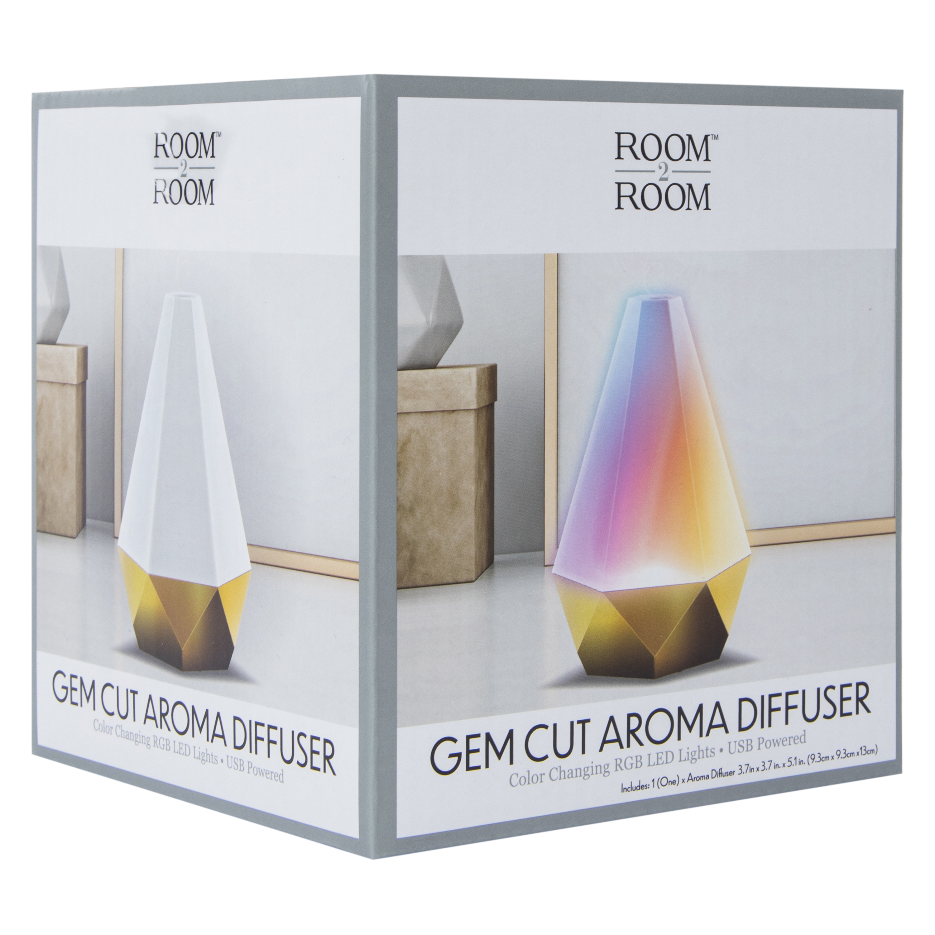 Gem Cut LED Aroma Diffuser