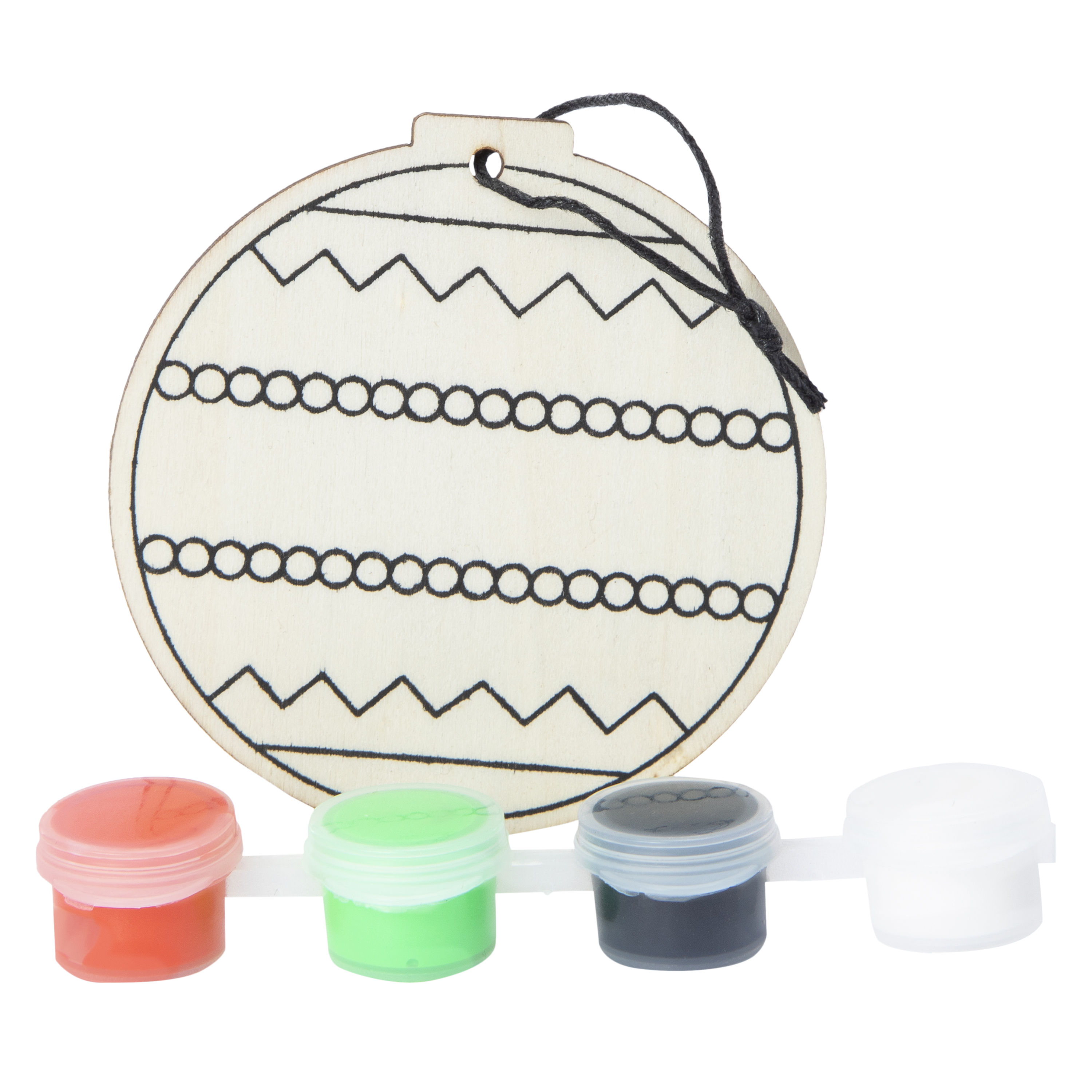 Paint Your Own Wooden Ornament Set