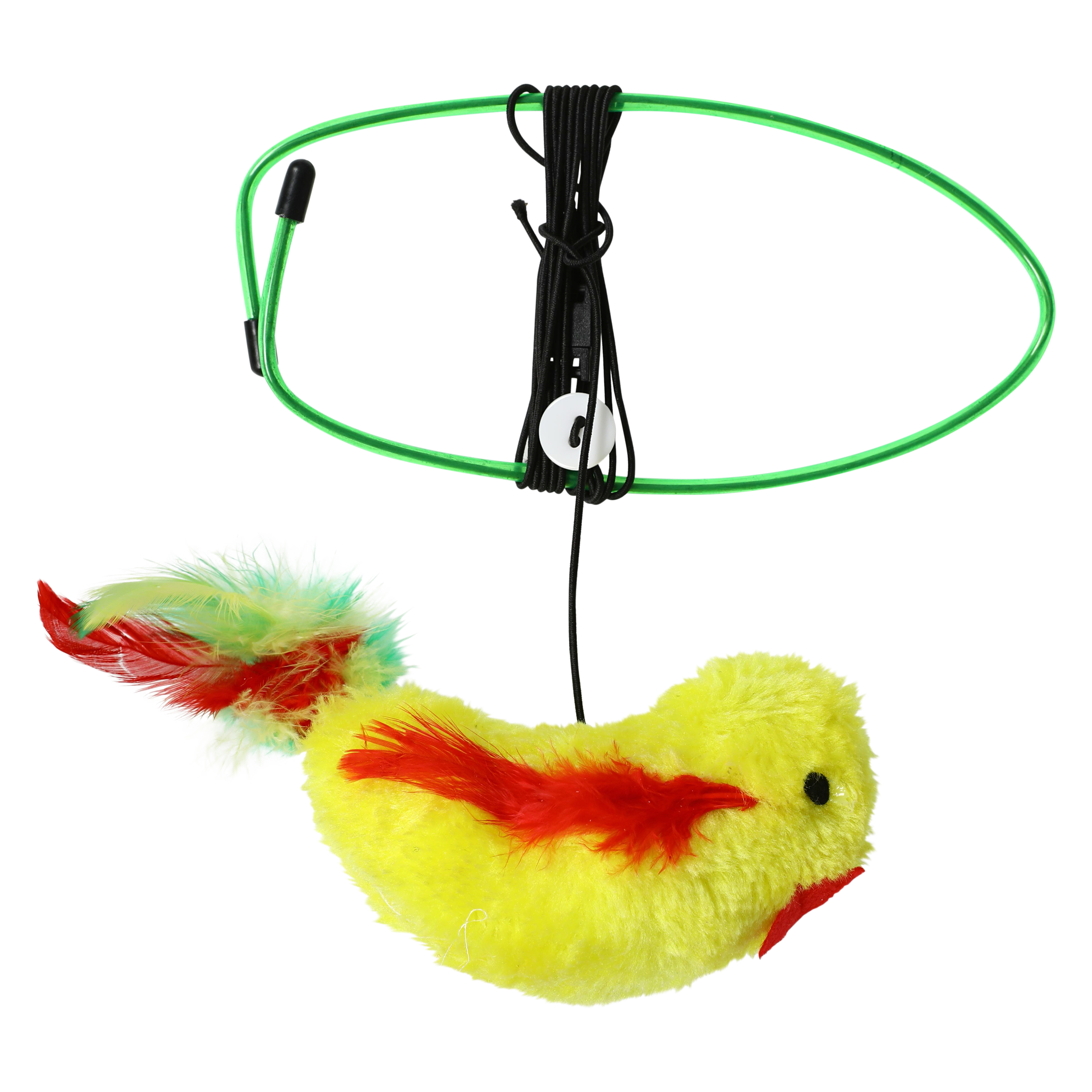 Door Hanging Bird Toy With Catnip