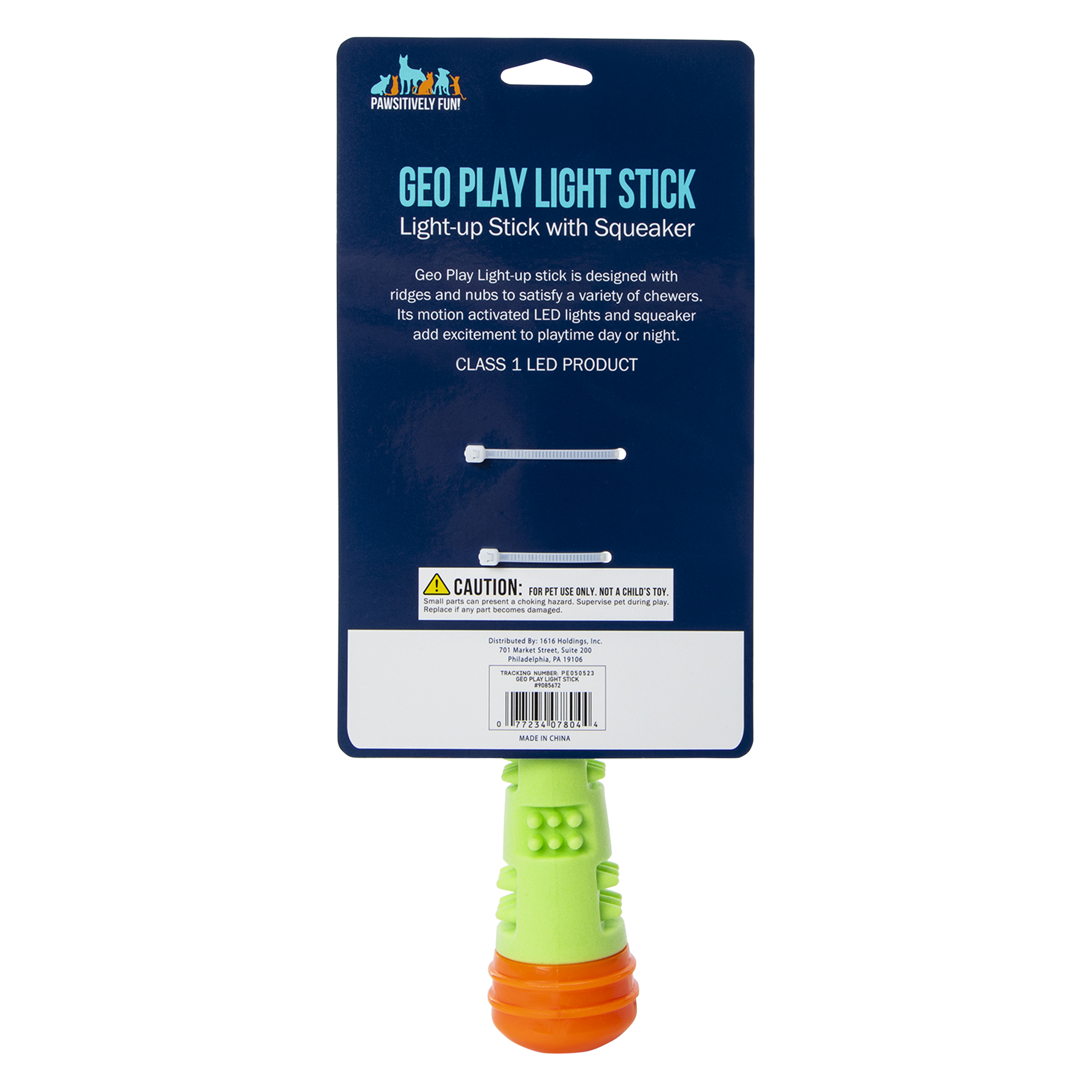Geo Play Light Stick Dog Toy