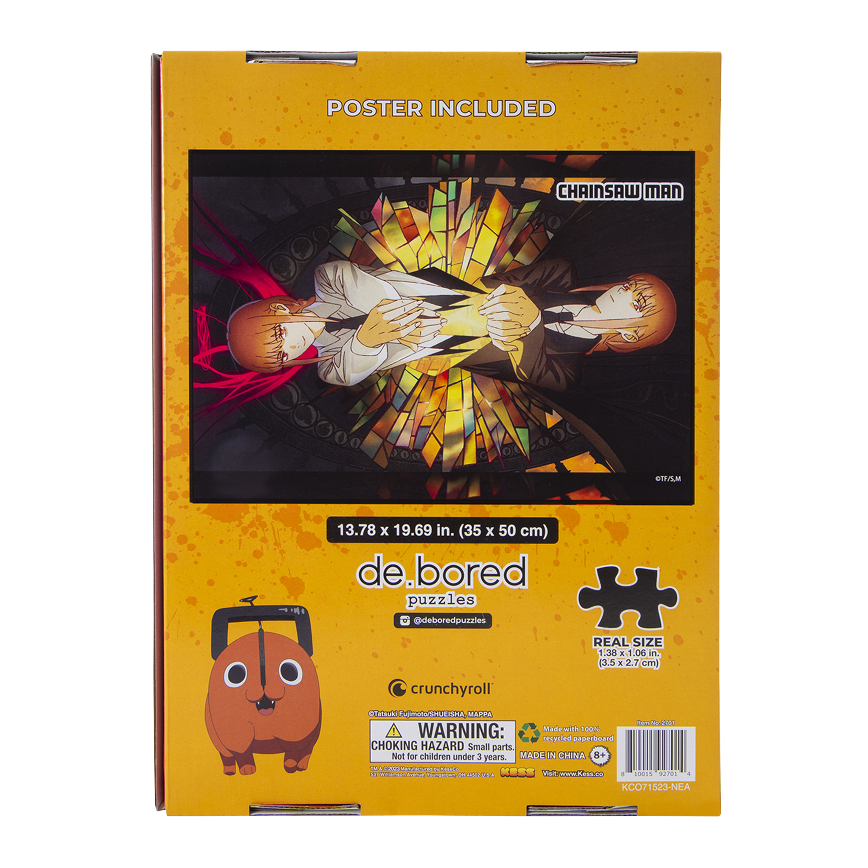 Chainsaw Man Mirrored Image Jigsaw Puzzle