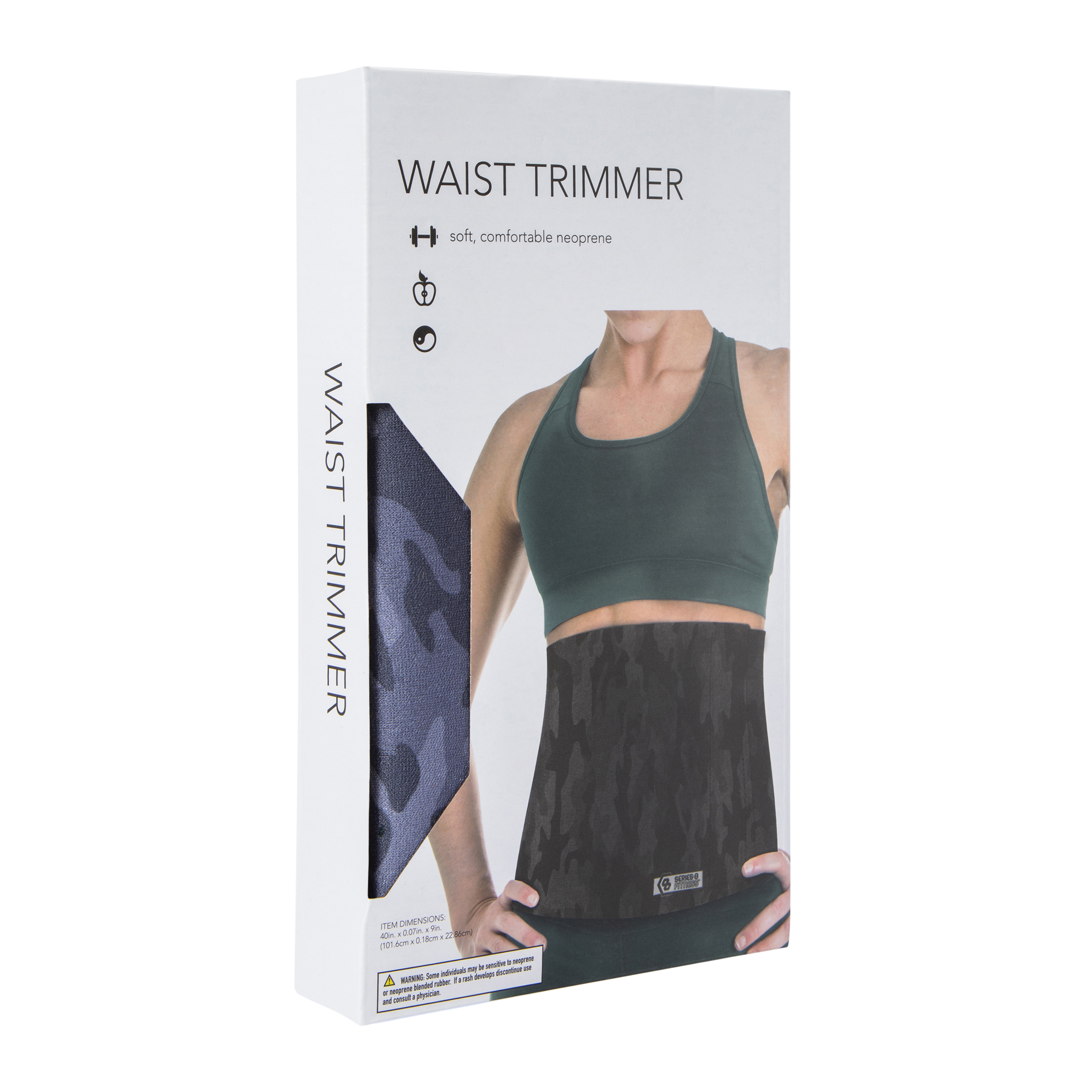 Series-8 Fitness™ Camo Waist Trimmer