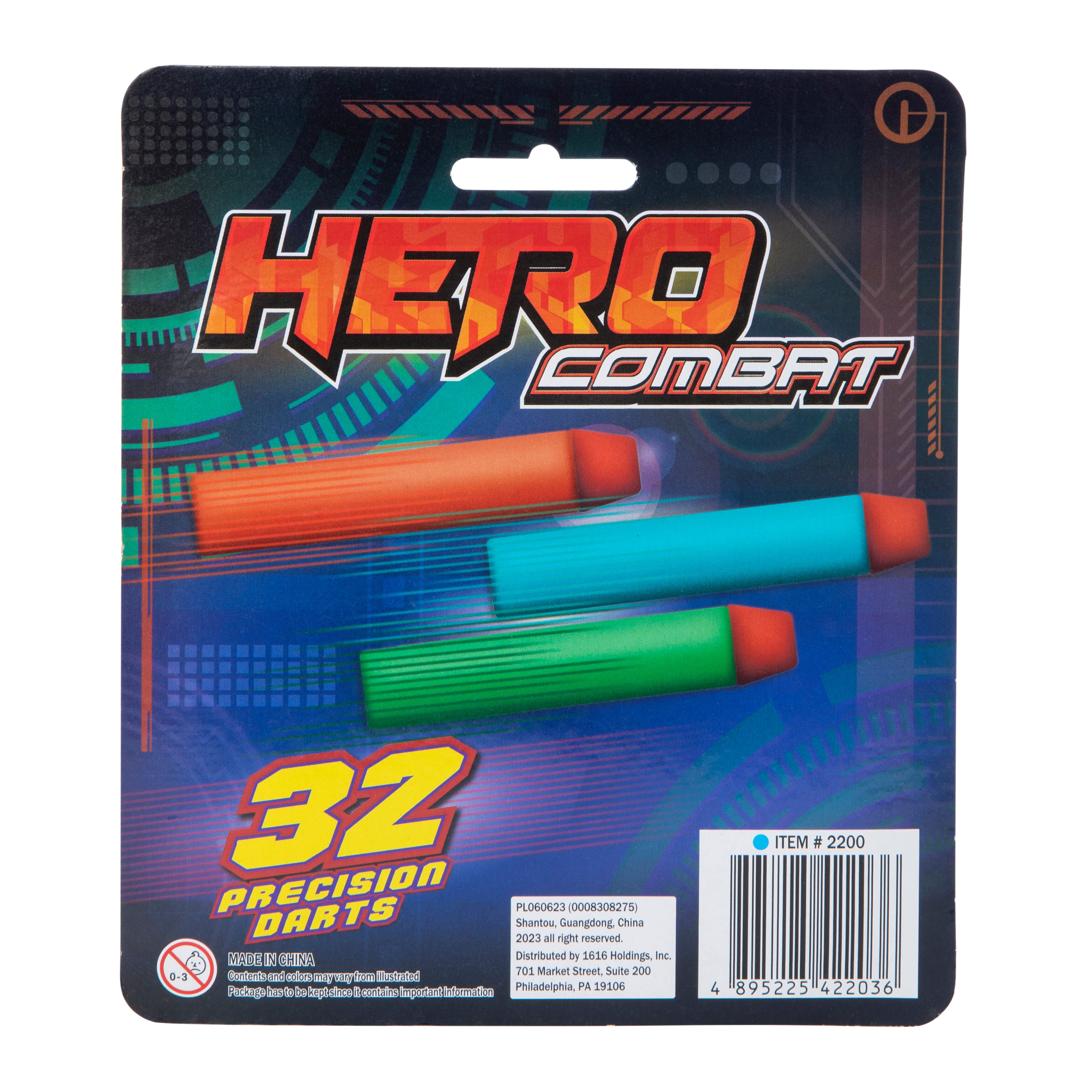 Hero Combat Ammo Precision Darts 32-Count