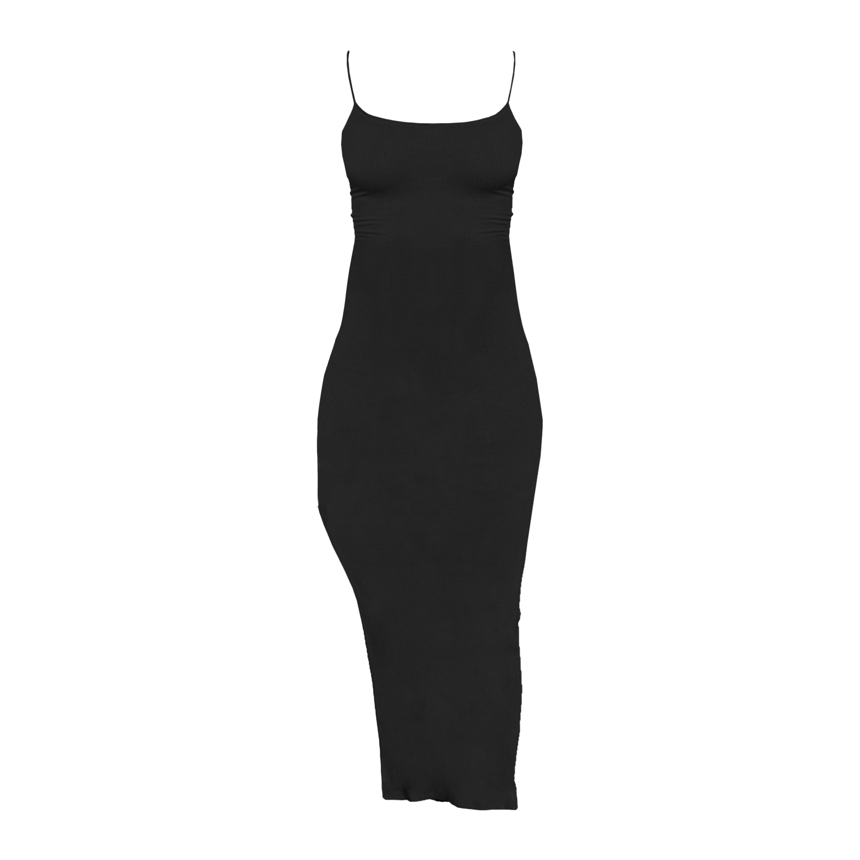 Ribbed Midi Dress