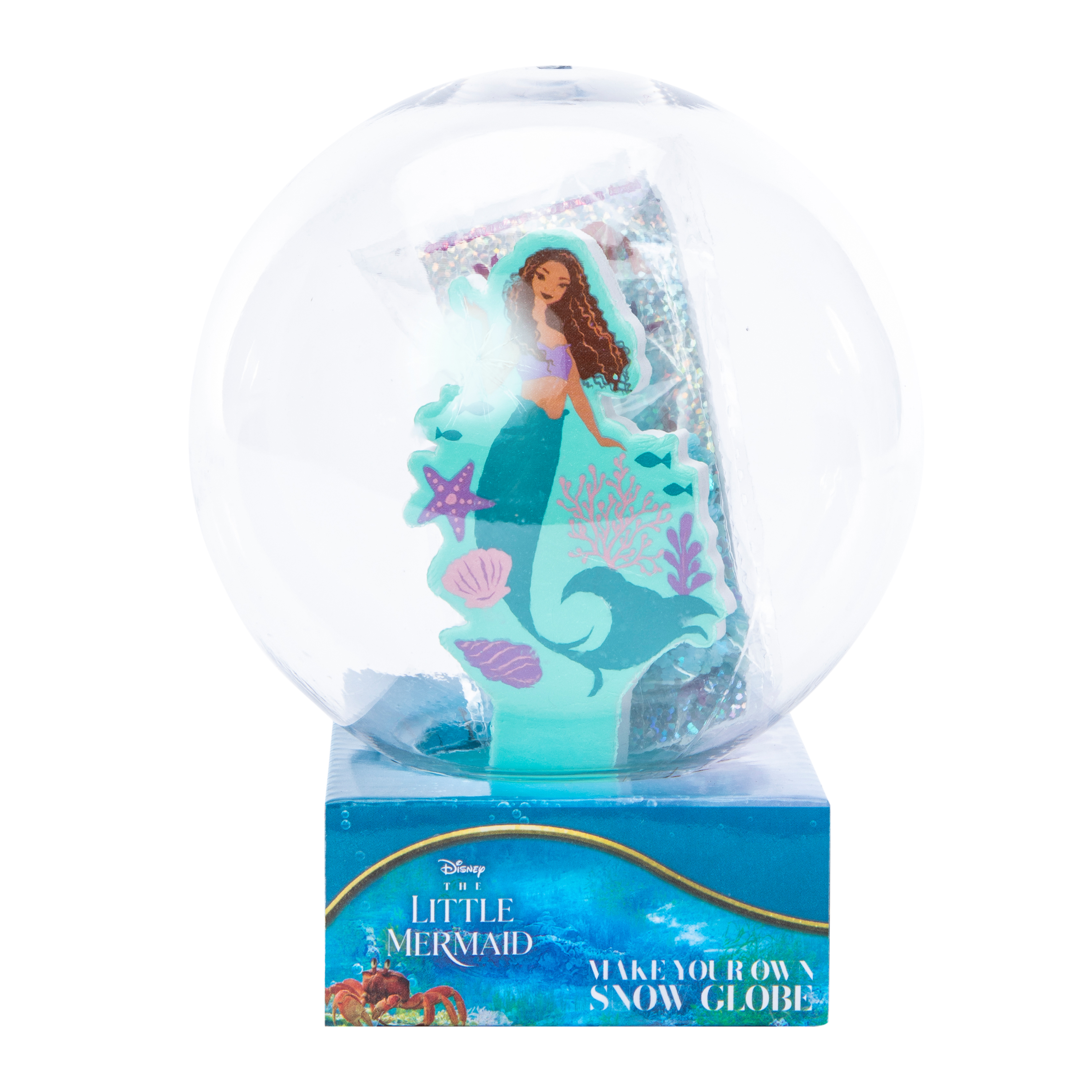 Disney The Little Mermaid Make Your Own Snow Globe