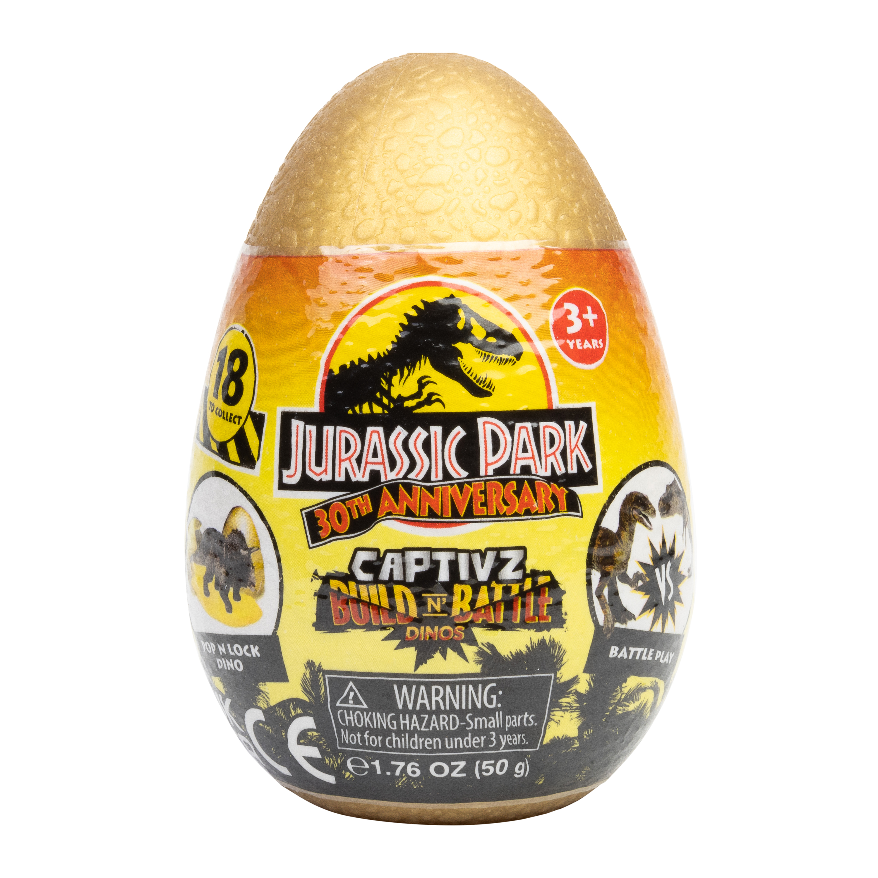 Jurassic Park™ 30th Anniversary Captivz Build N’ Battle Dinos Blind Bag