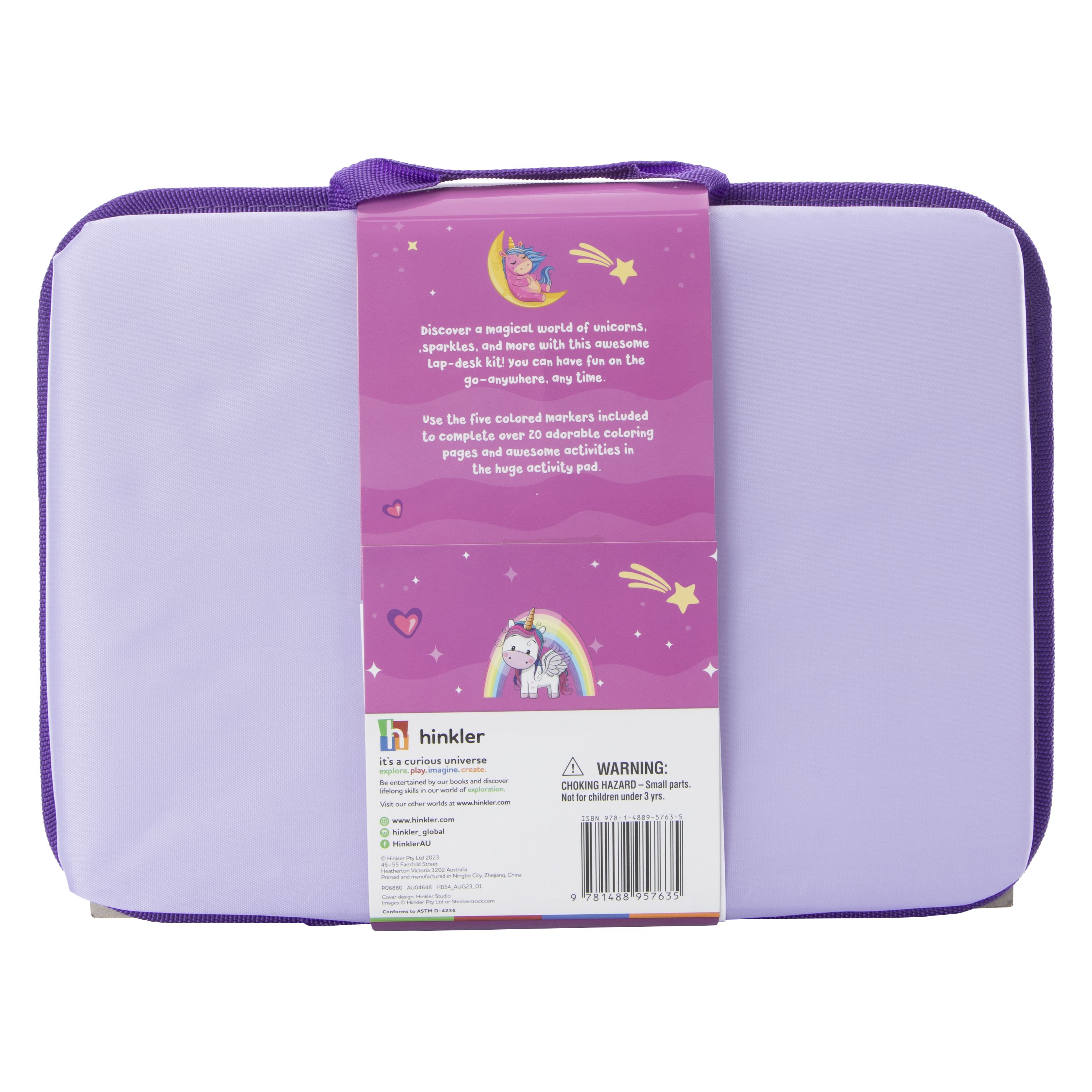Unicorns & Friends Color & Activity Set With Lap Desk
