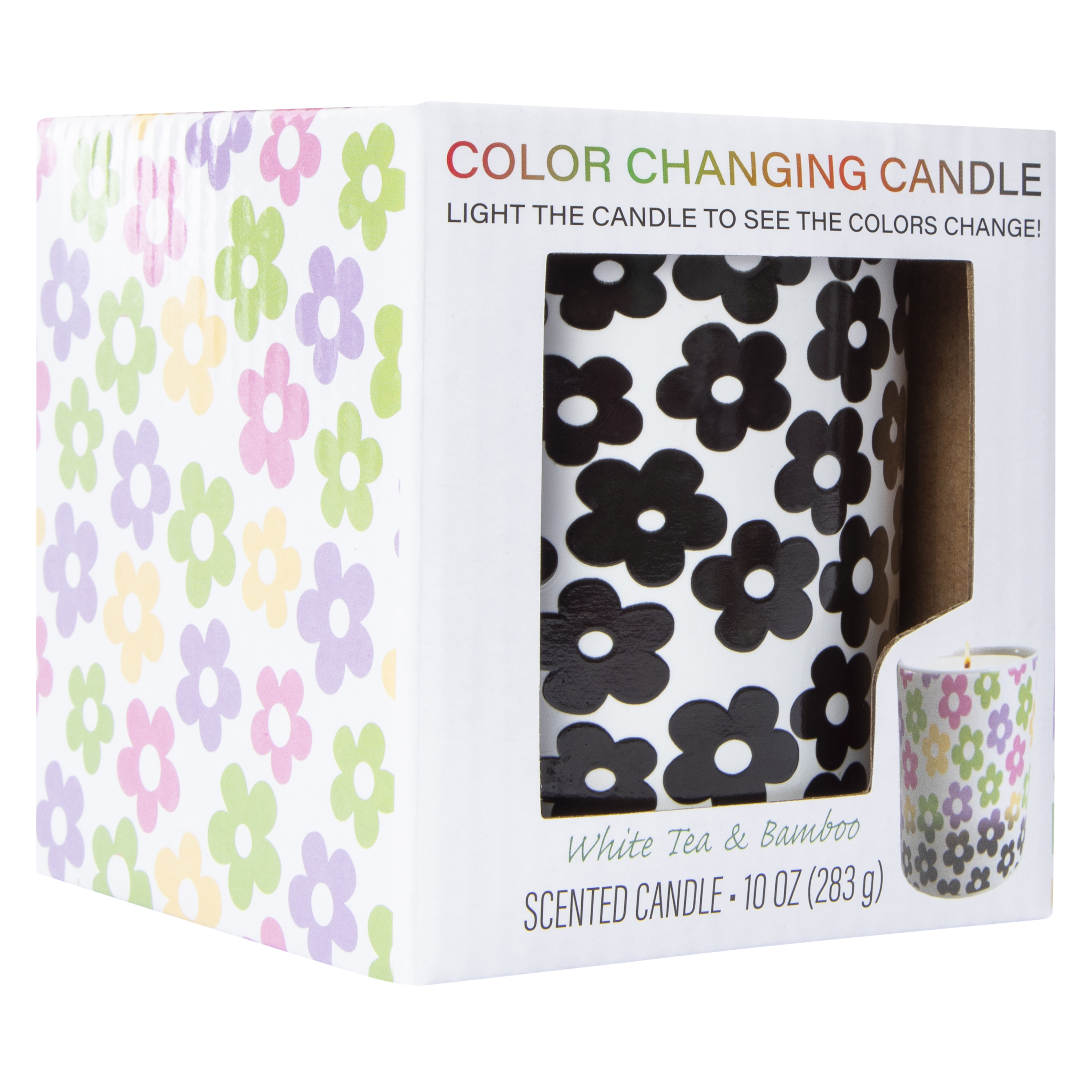Color Changing Scented Candle 10oz
