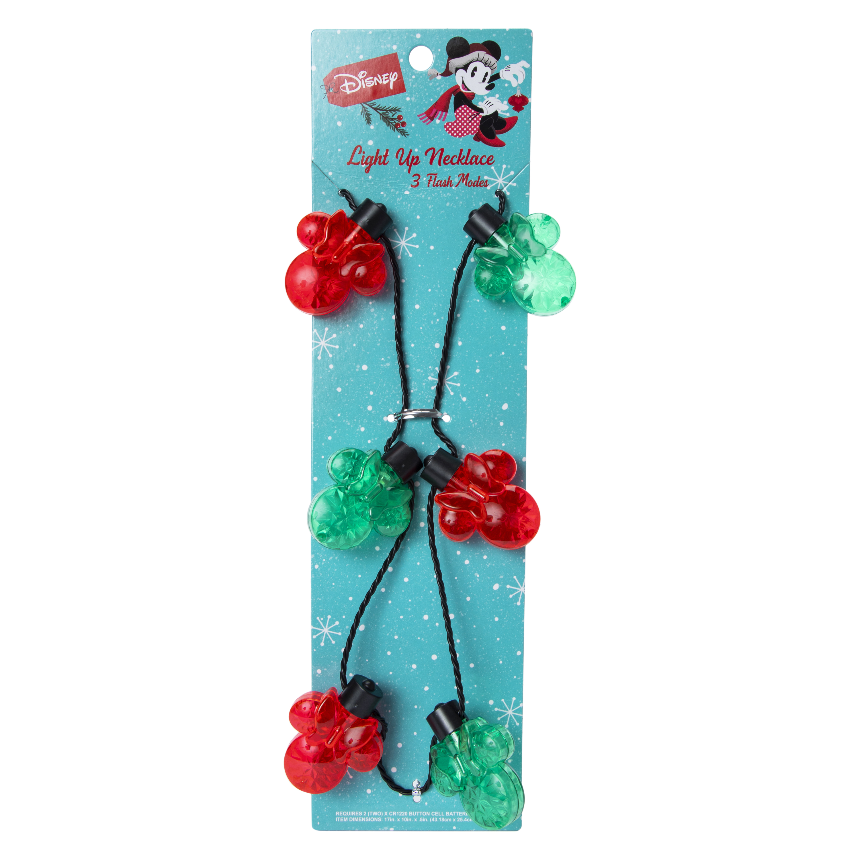 Disney Minnie Mouse LED Light Up Necklace