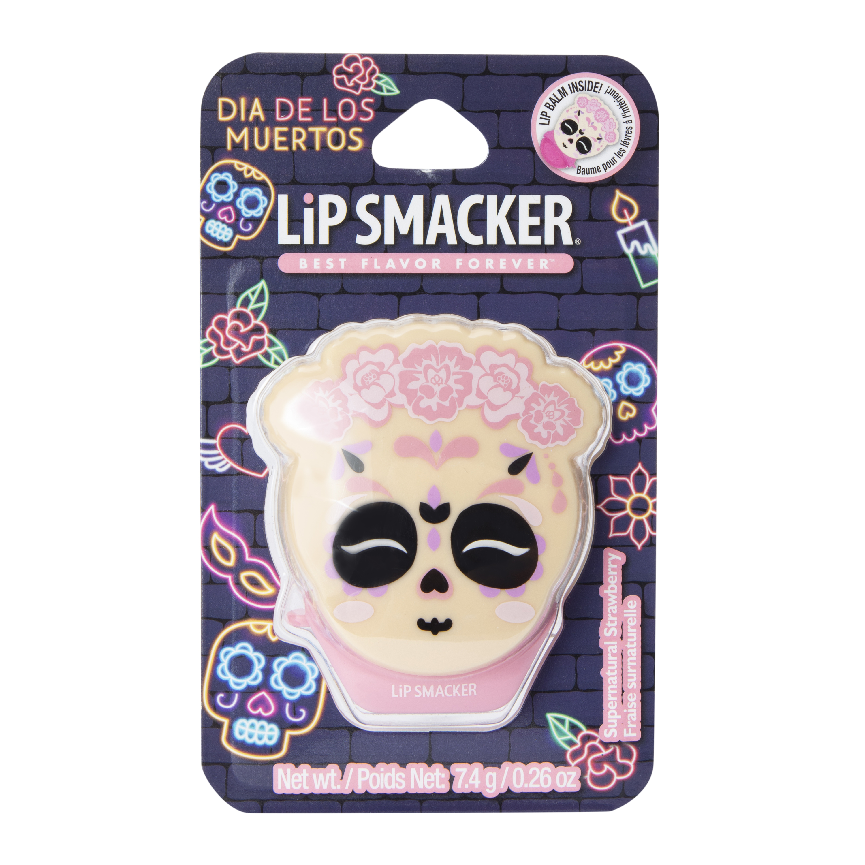 Lip Smacker® Supernatural Strawberry Dia De Los Muertos Lip Balm