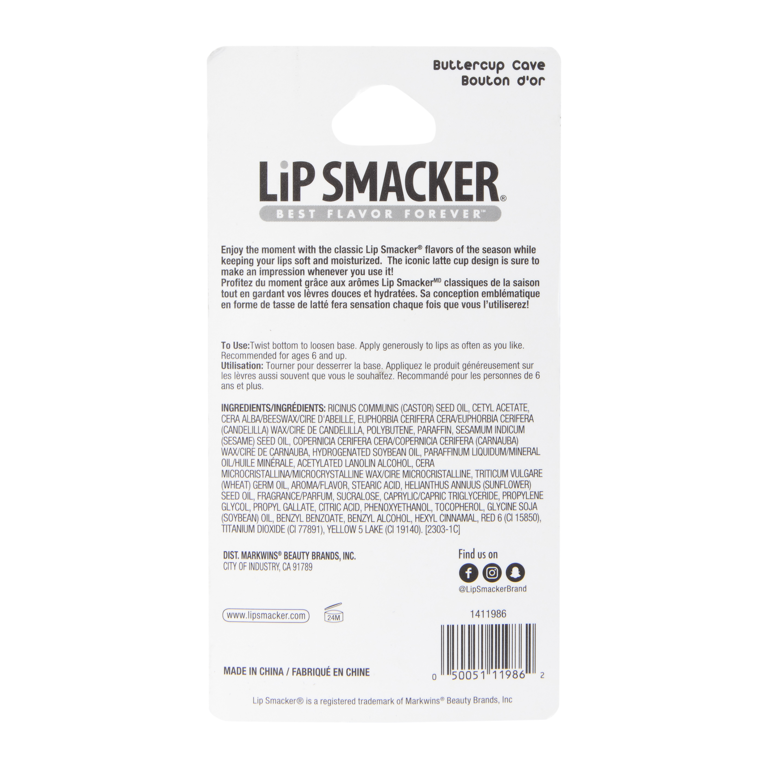 Lip Smacker® Buttercup Cave Halloween Lip Balm