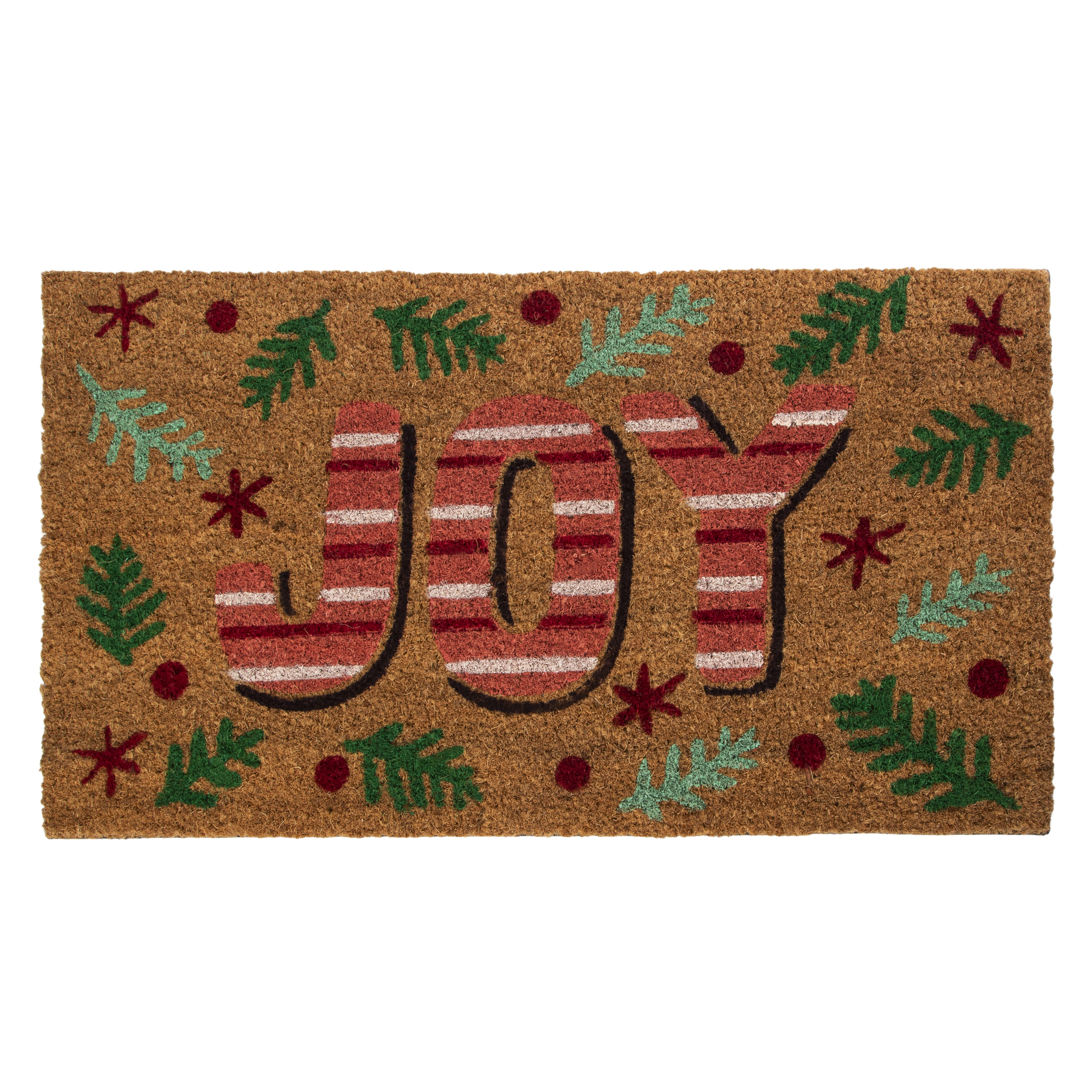 Holiday Coir Doormat 28in X 16in