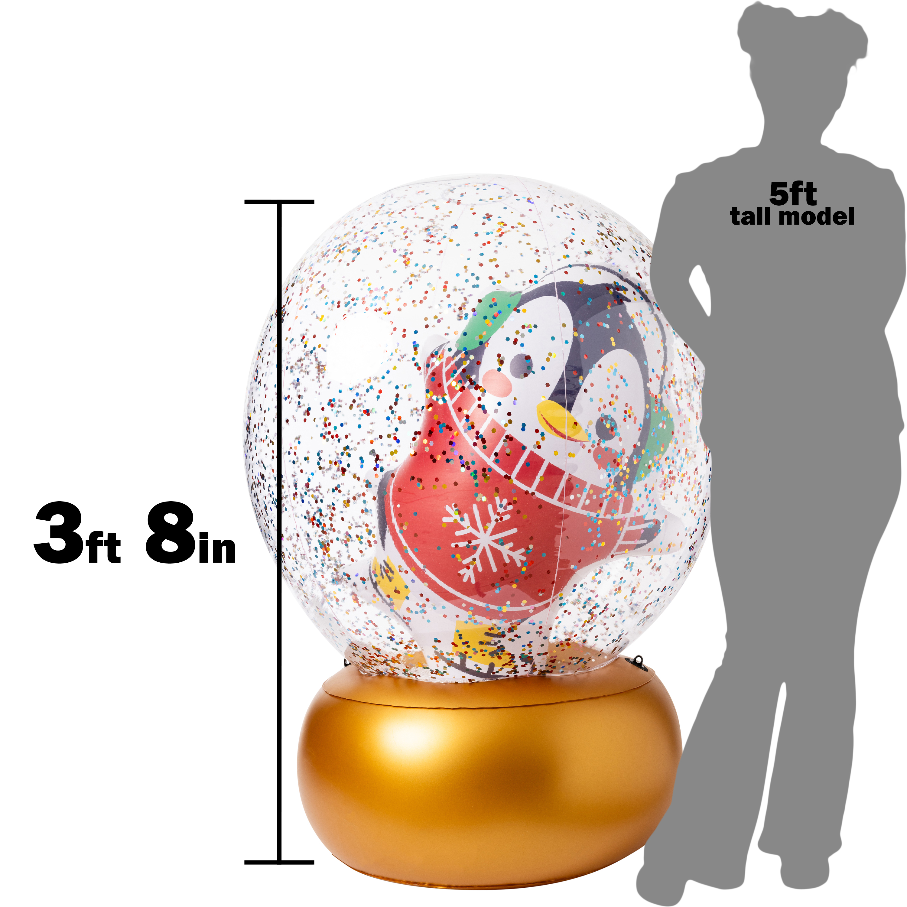 Inflatable Snow Globe 3.8ft