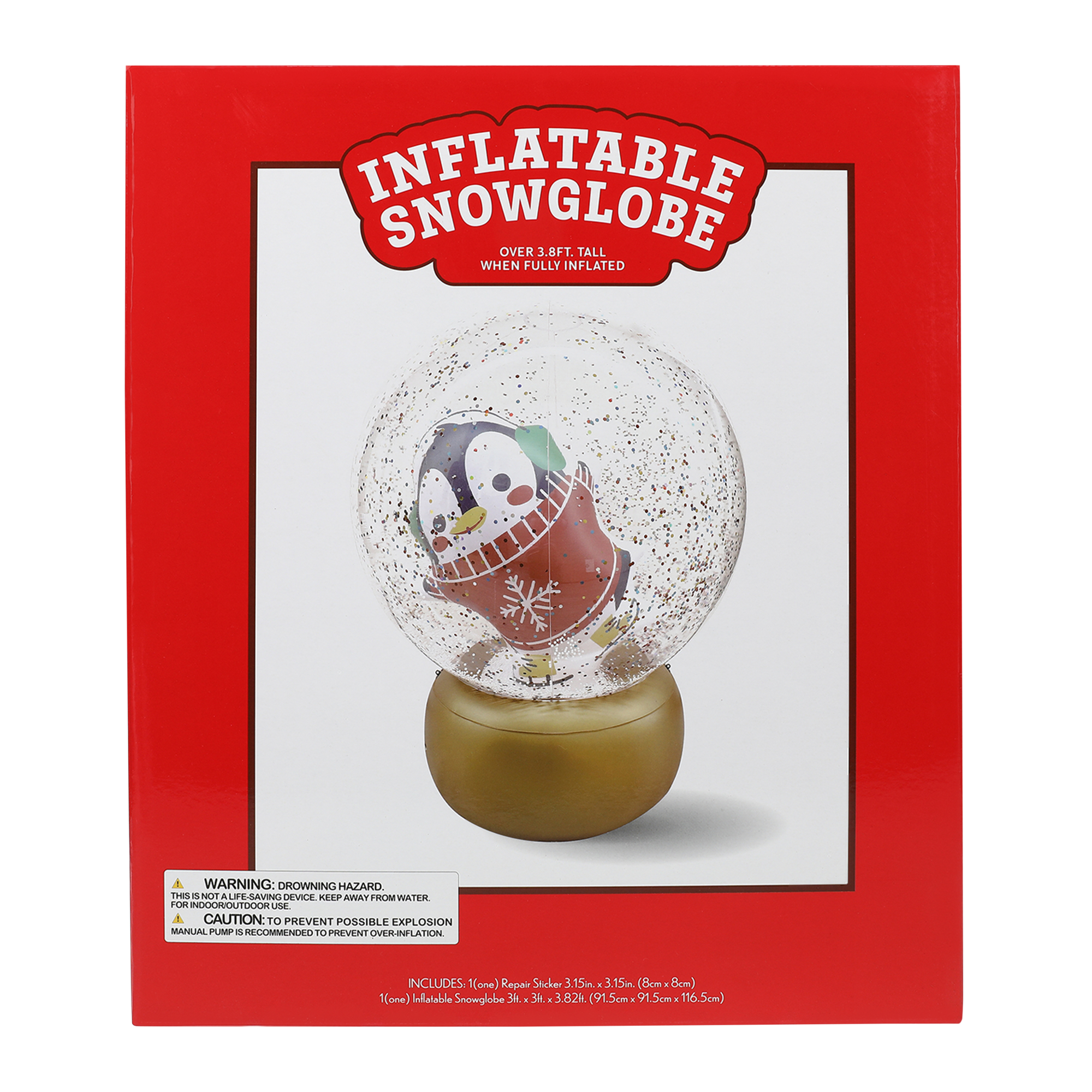 Inflatable Snow Globe 3.8ft