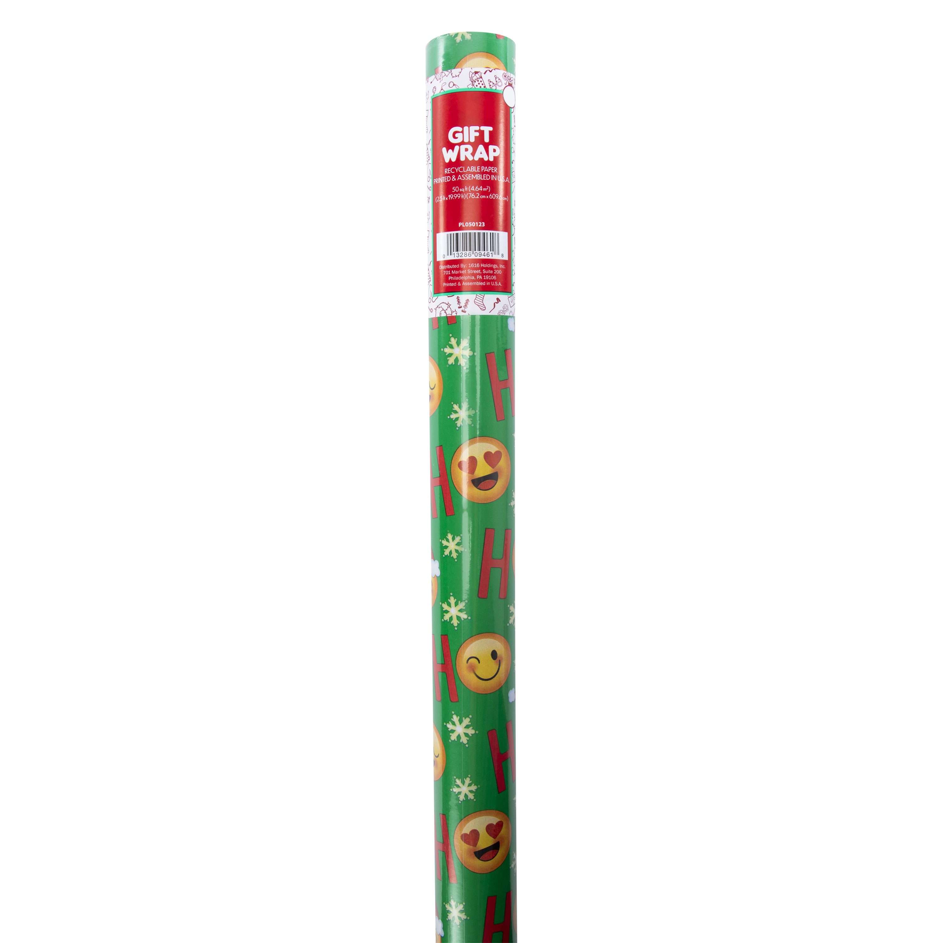 Kids Holiday Wrapping Paper 50 Sq.ft