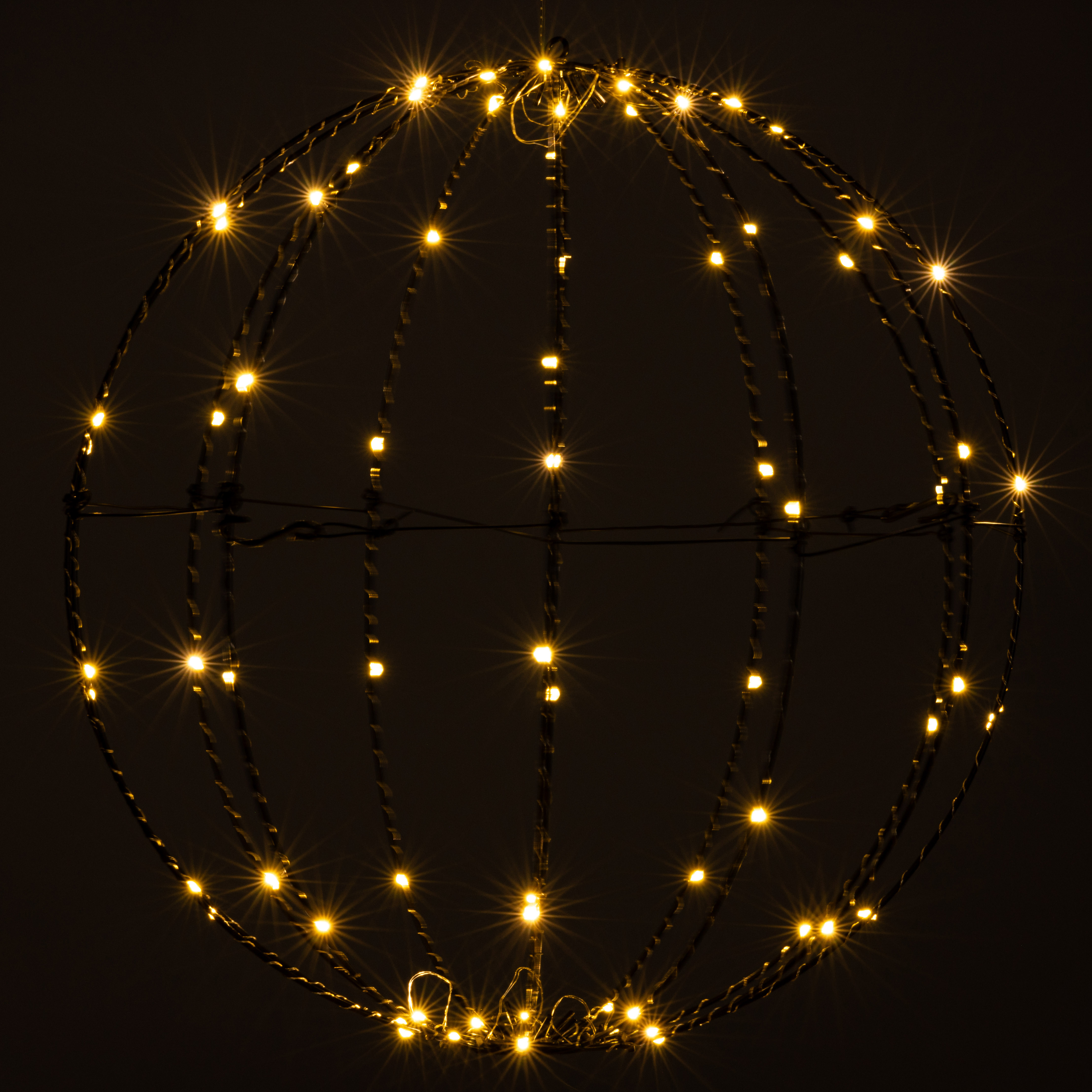 LED Hanging Globe 18in