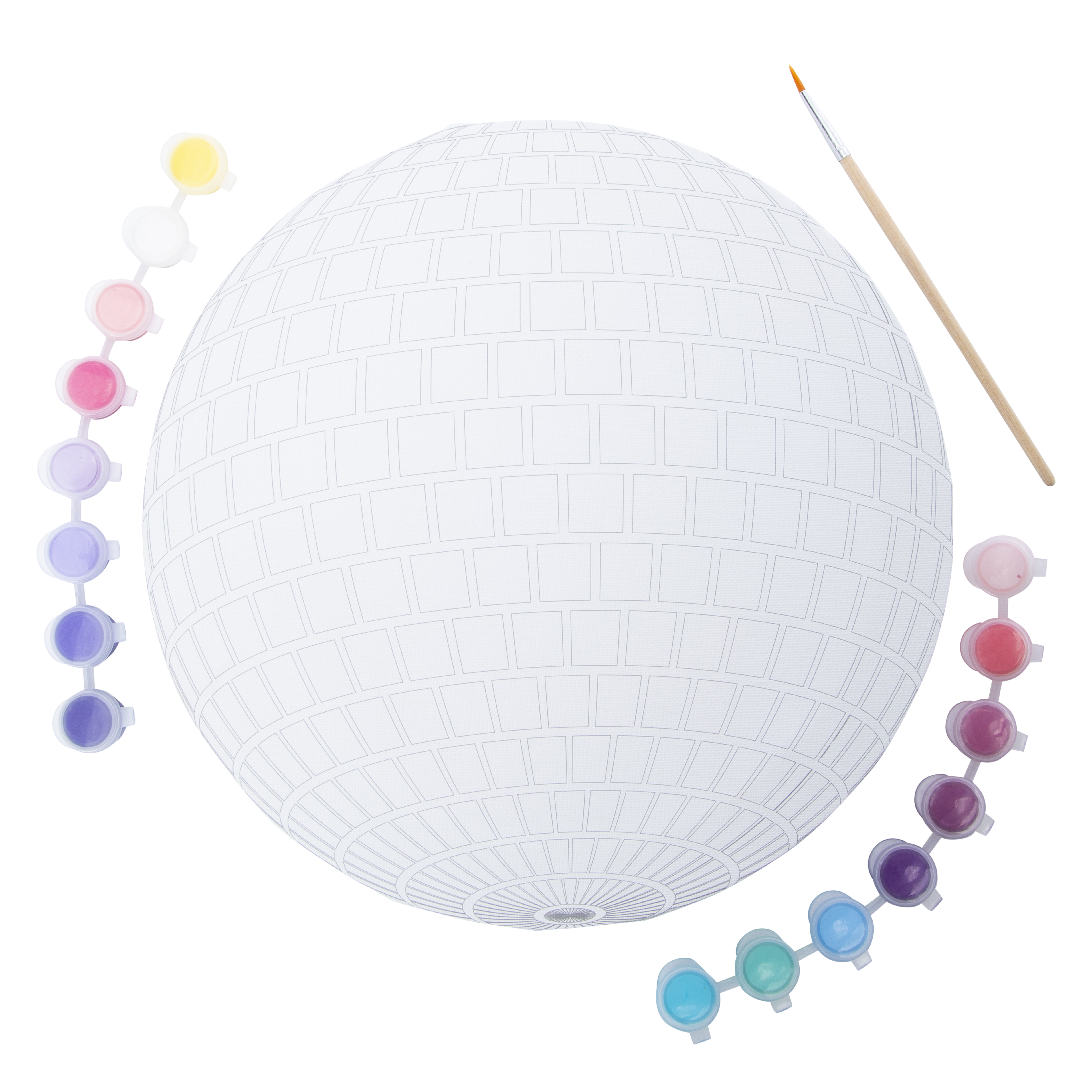 Paint Your Own Disco Canvas Art Kit