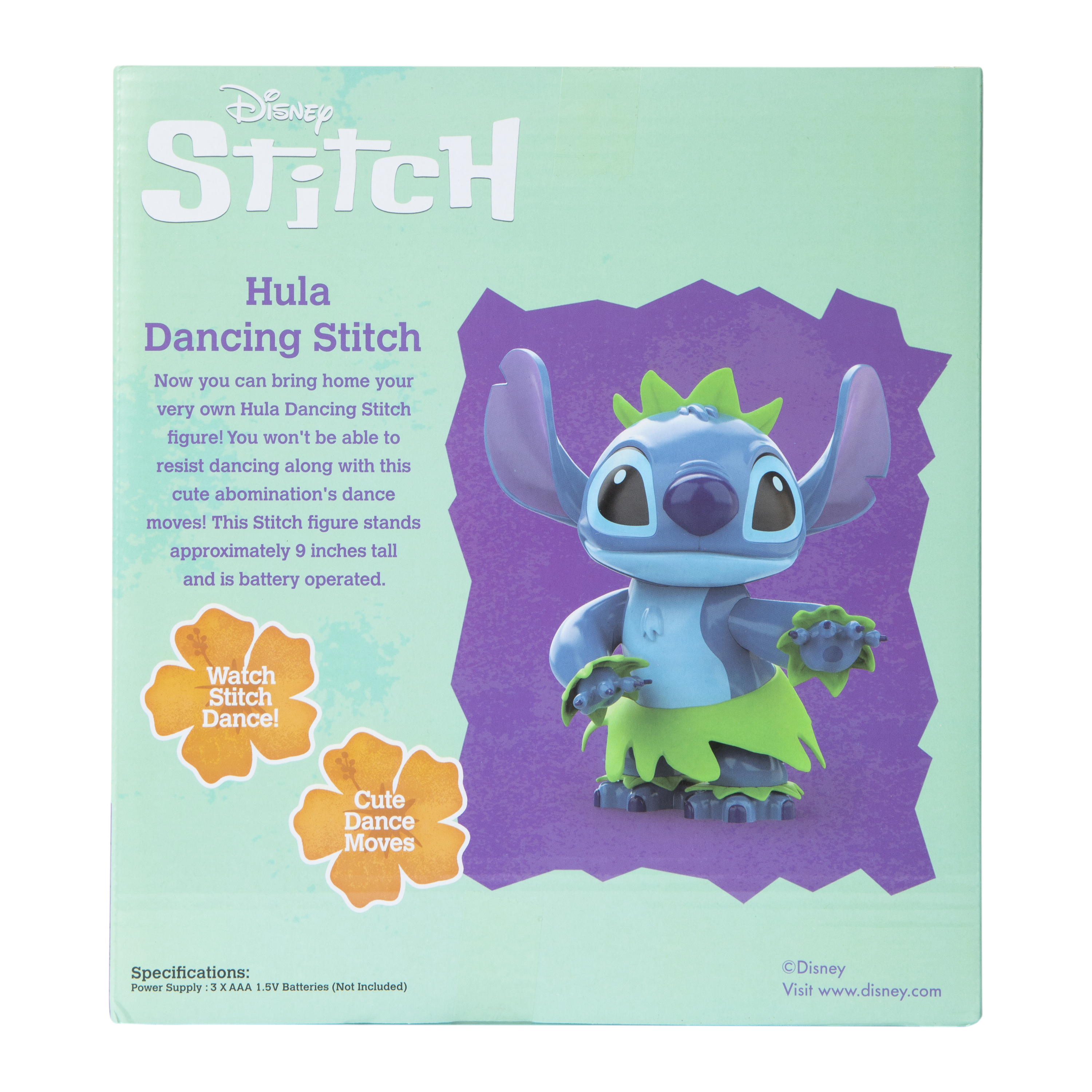 Hula Dancing Stitch Figure 8.27in x 9.1in