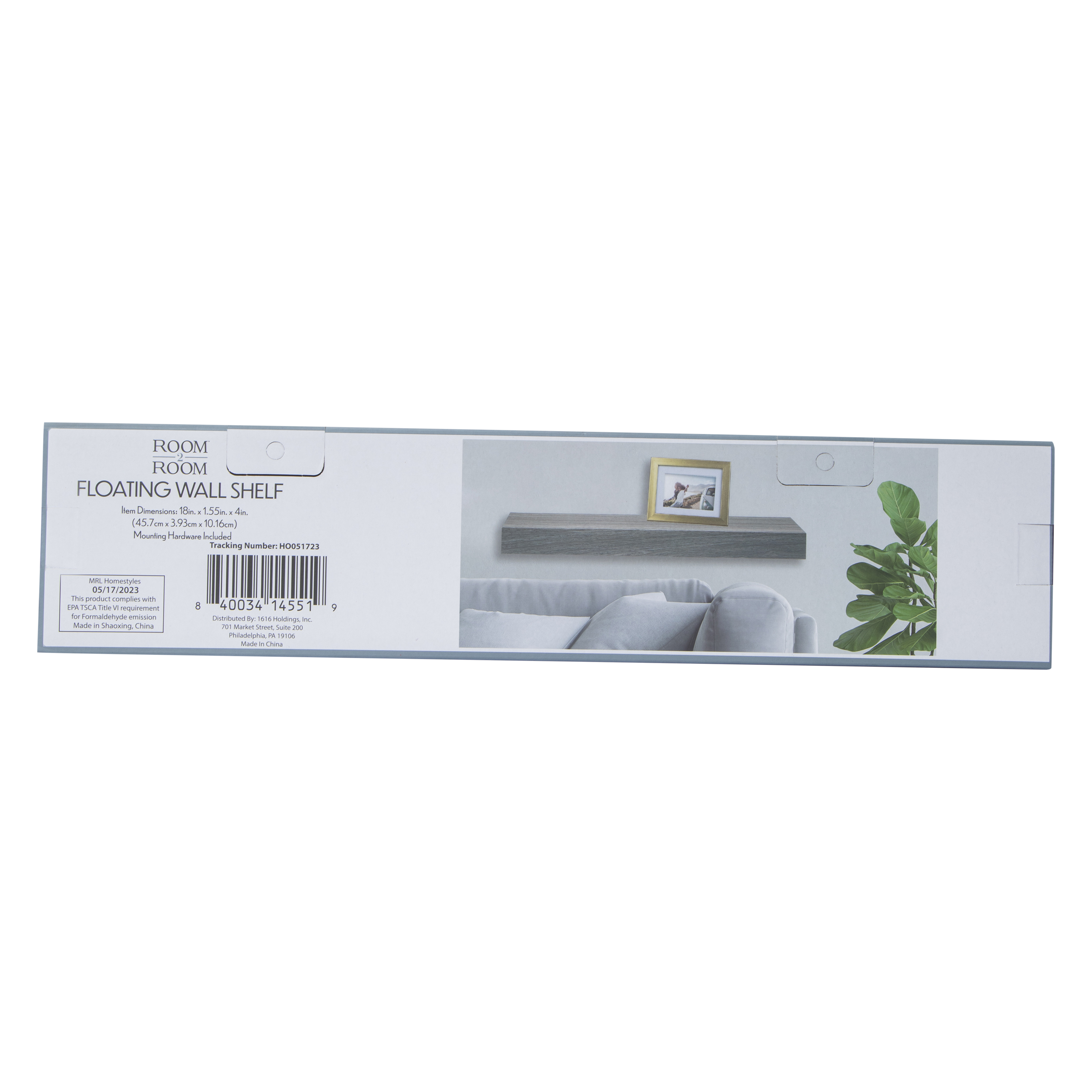 Floating Wall Shelf 18in