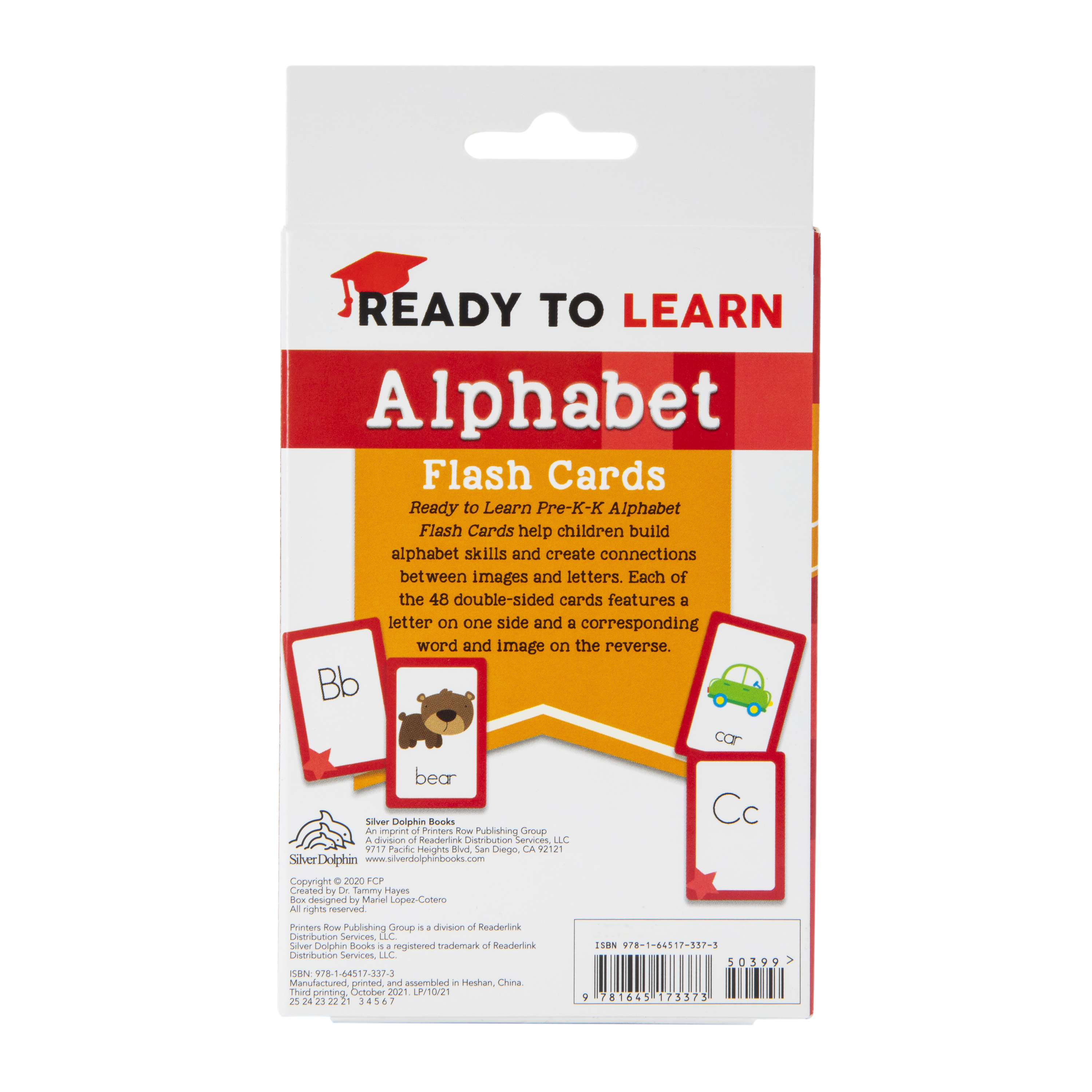 Ready To Learn Pre-K Flash Cards Set - Alphabet